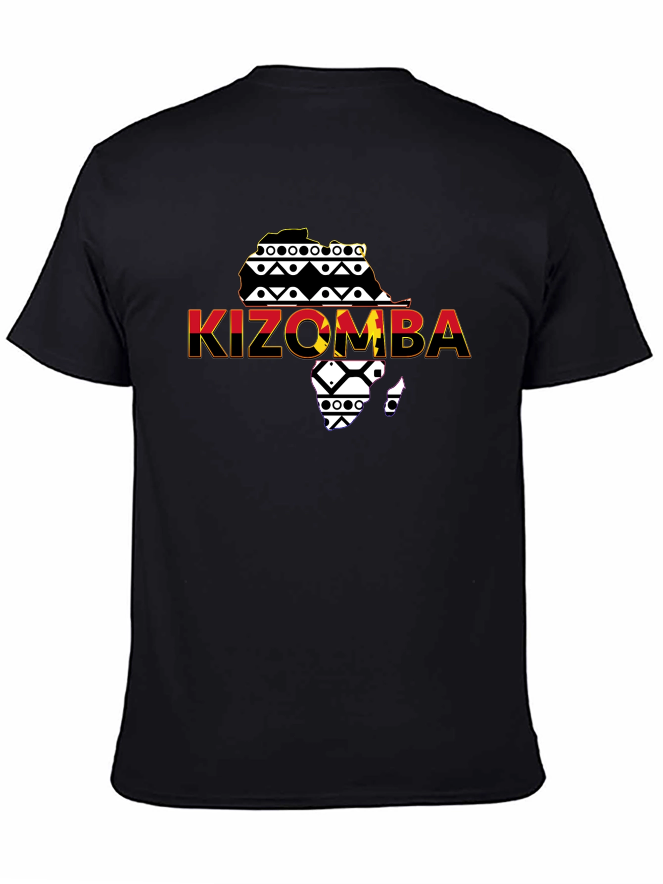 Kizomba Africa Map Graphic Tee