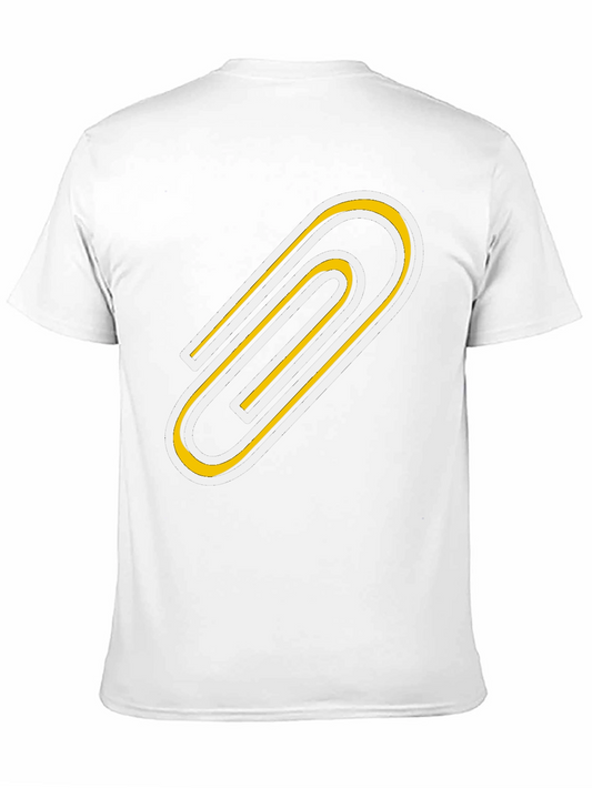 Paperclip Graphic Tee - Bold & Unique Design