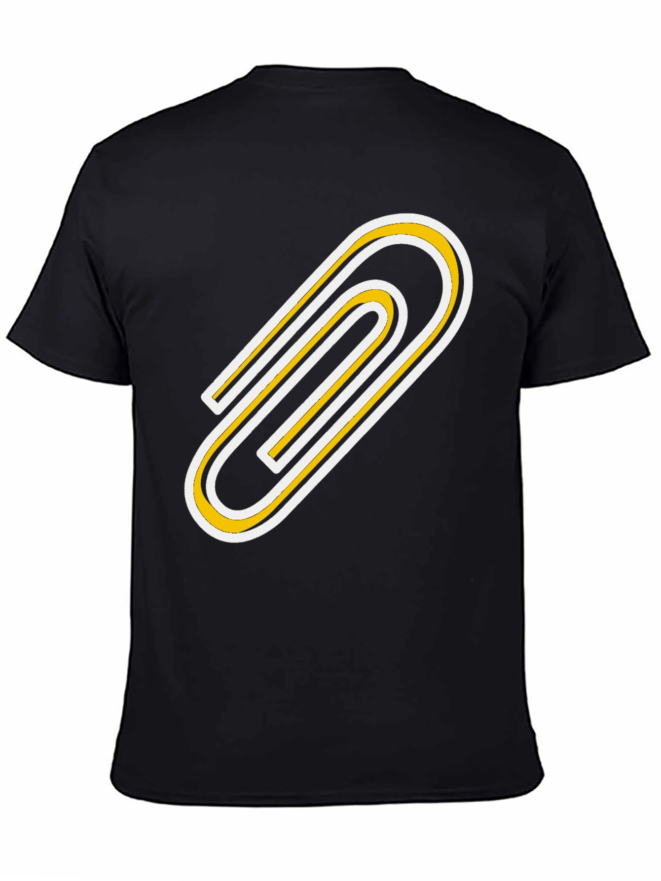 Paperclip Graphic Tee - Bold & Unique Design