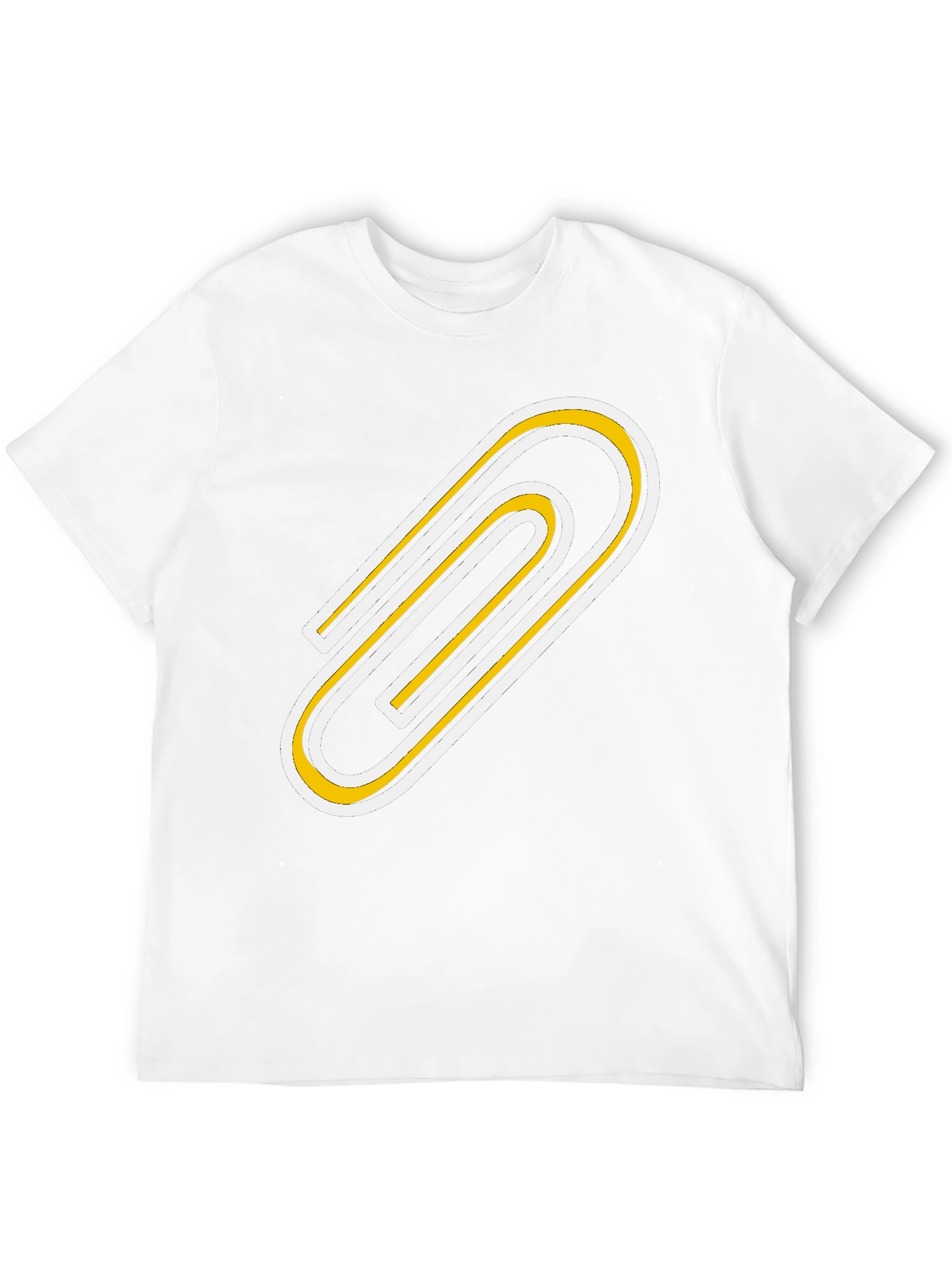 Paperclip Graphic Tee - Bold & Unique Design