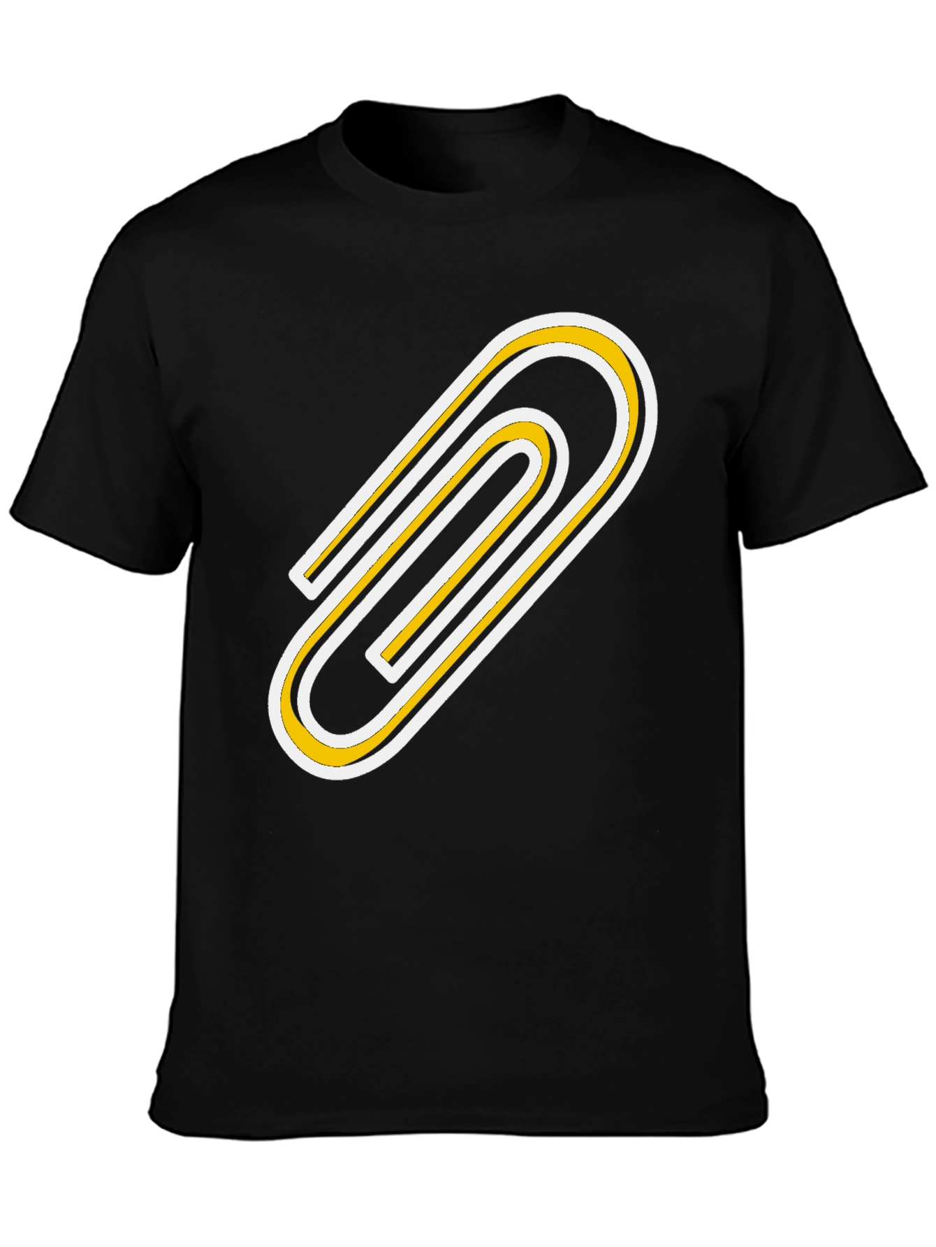 Paperclip Graphic Tee - Bold & Unique Design