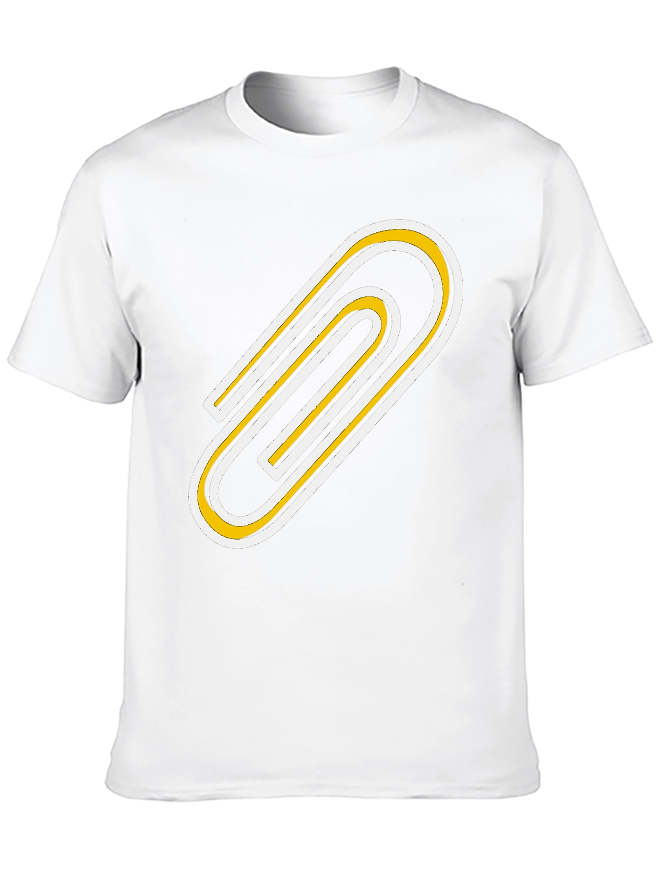Paperclip Graphic Tee - Bold & Unique Design