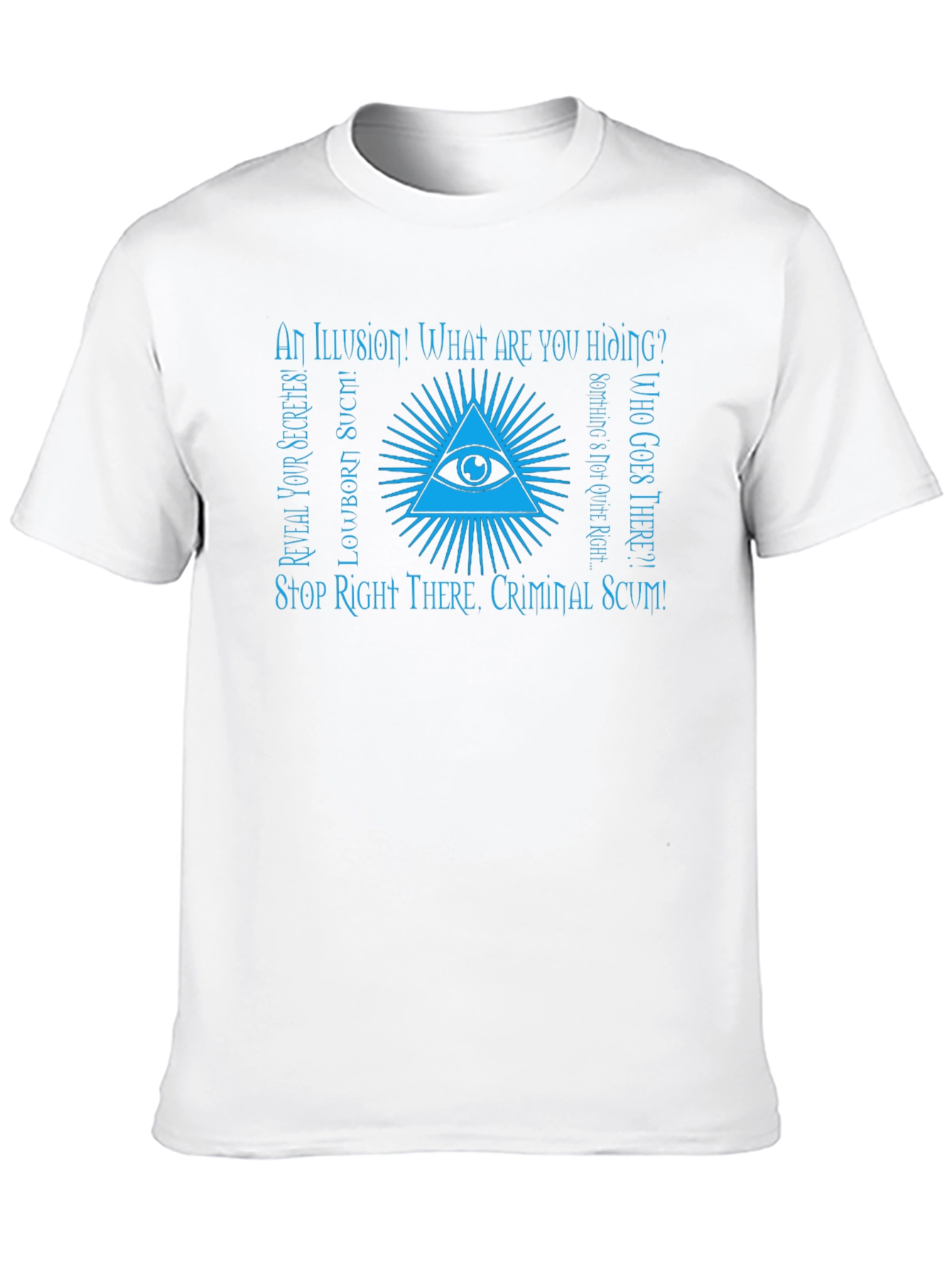 Illuminati All-Seeing Eye Graphic T-Shirt