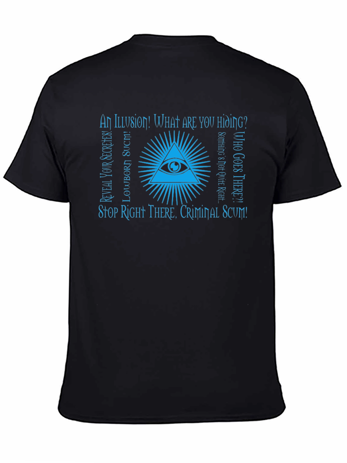 Illuminati All-Seeing Eye Graphic T-Shirt