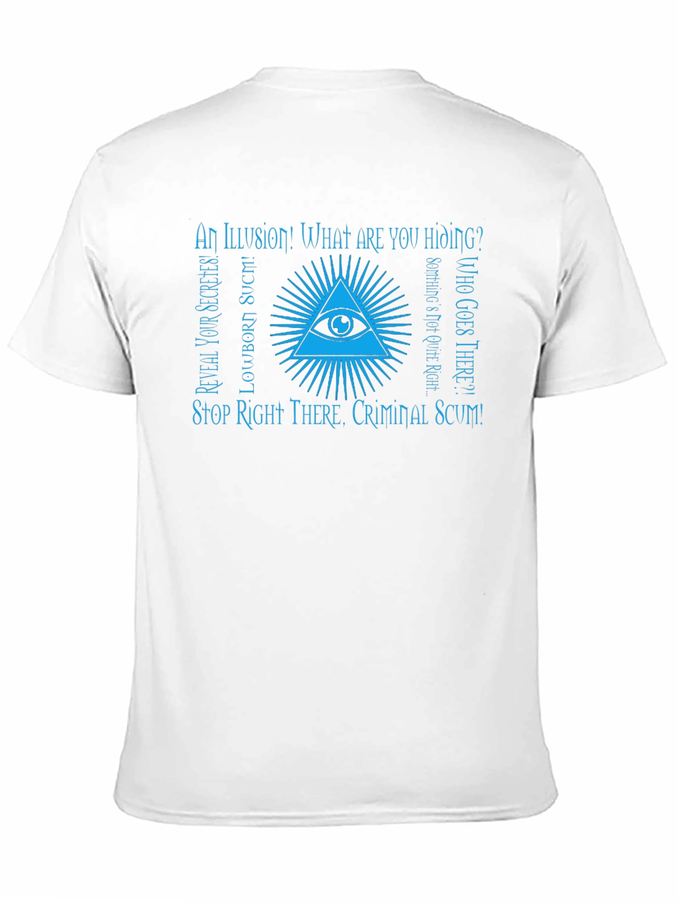 Illuminati All-Seeing Eye Graphic T-Shirt