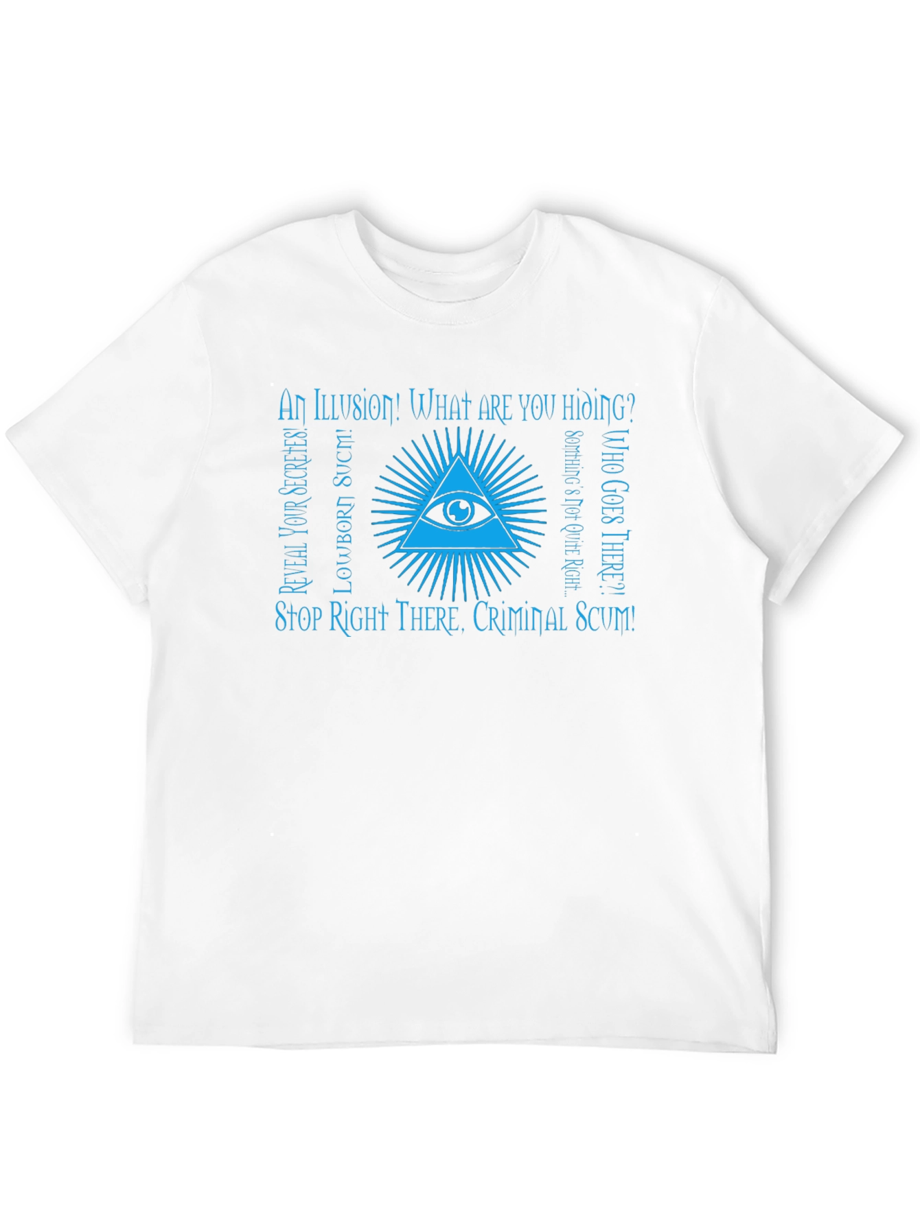 Illuminati All-Seeing Eye Graphic T-Shirt