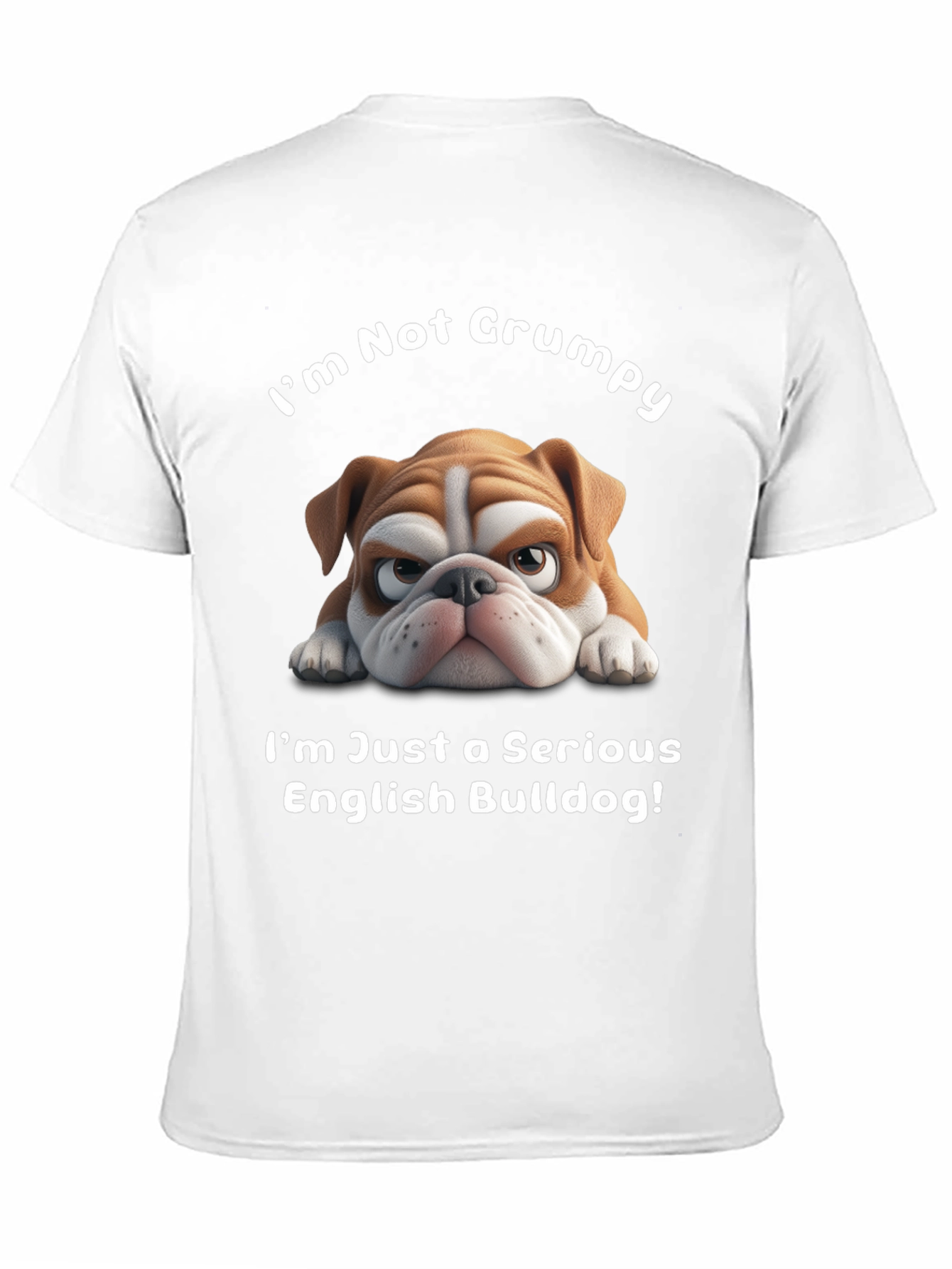 Grumpy Bulldog Graphic Tee