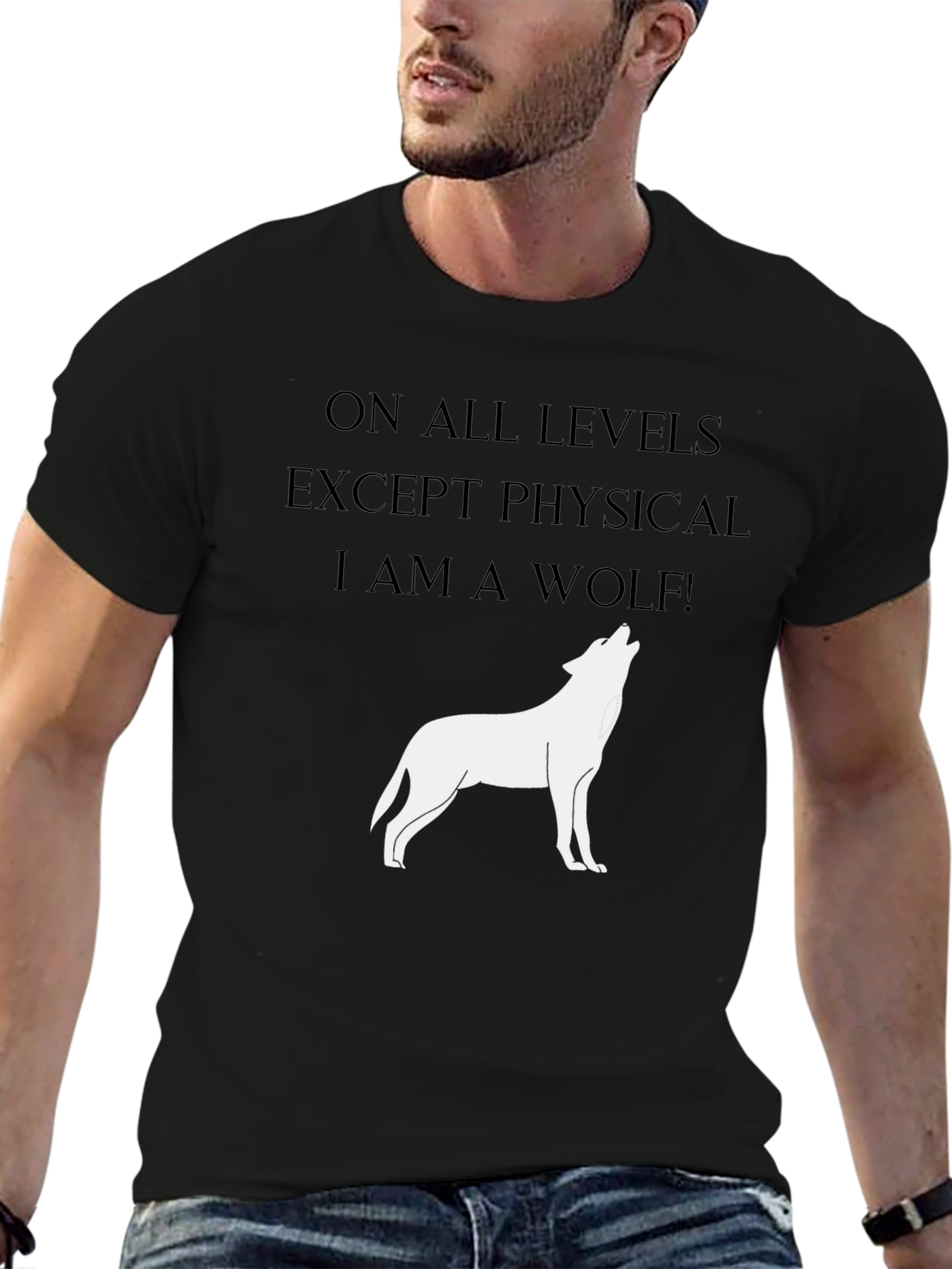 Wolf Spirit T-Shirt - On All Levels Except Physical