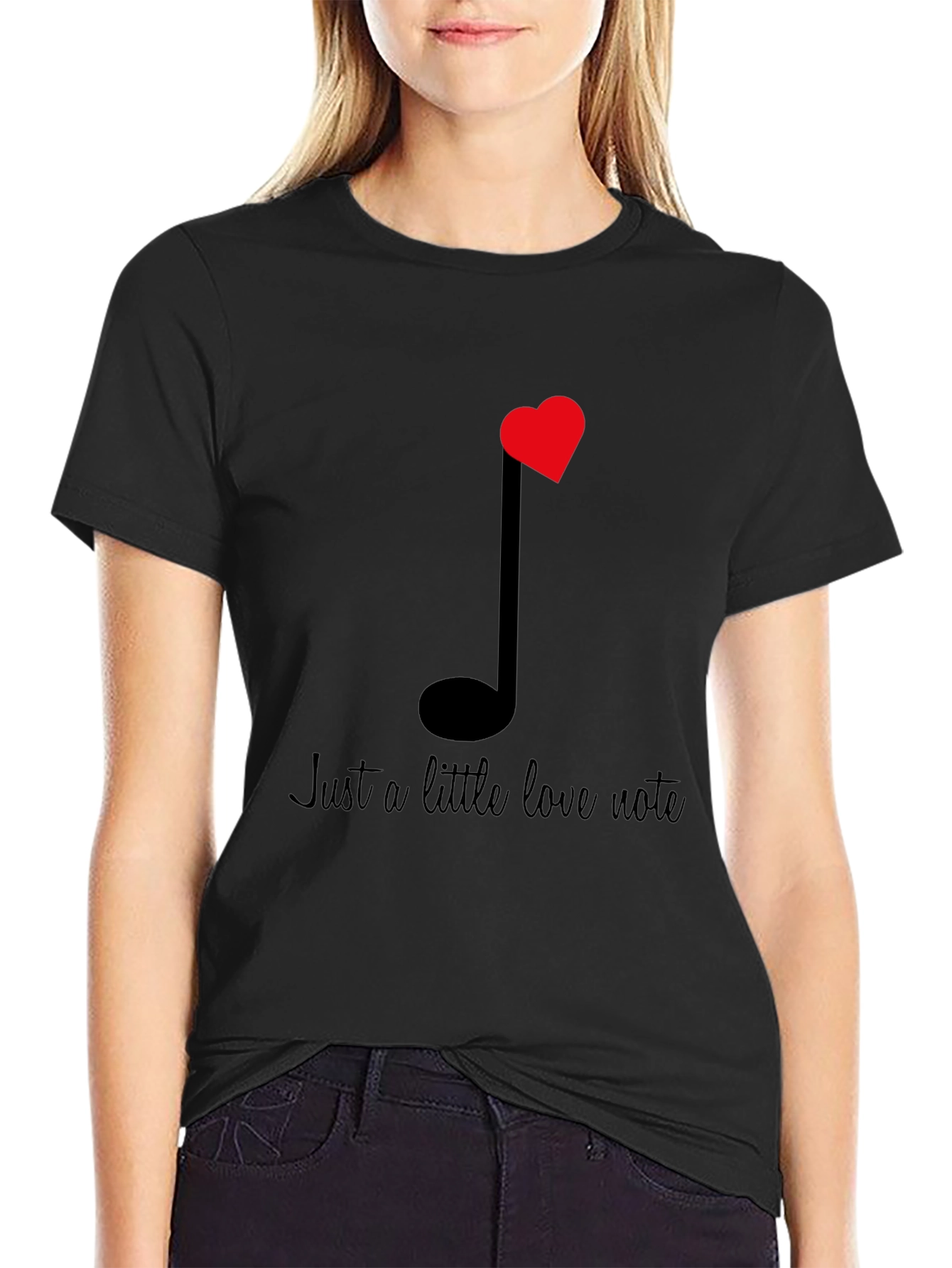 Just a Little Love Note Graphic Tee