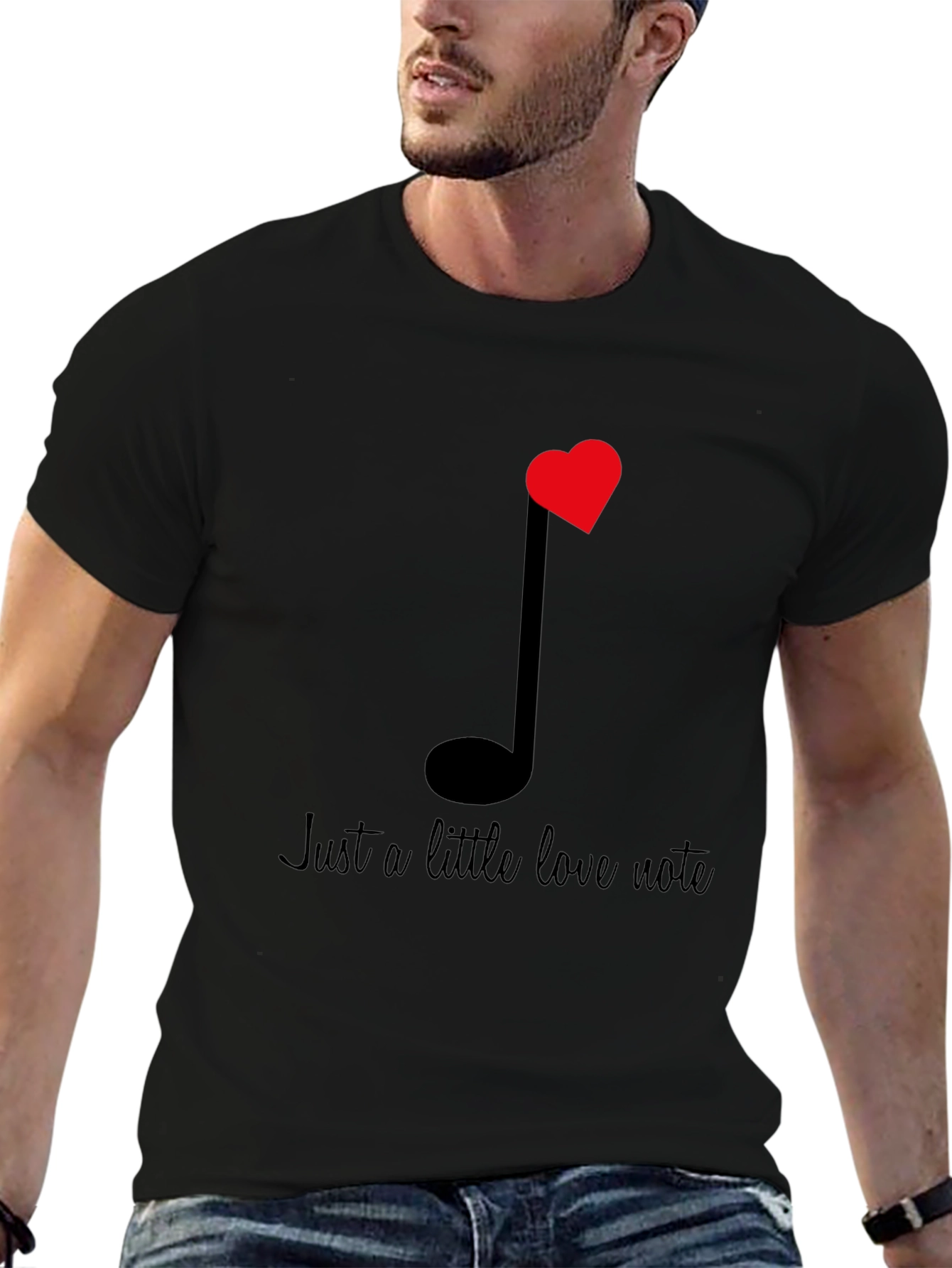 Just a Little Love Note Graphic Tee