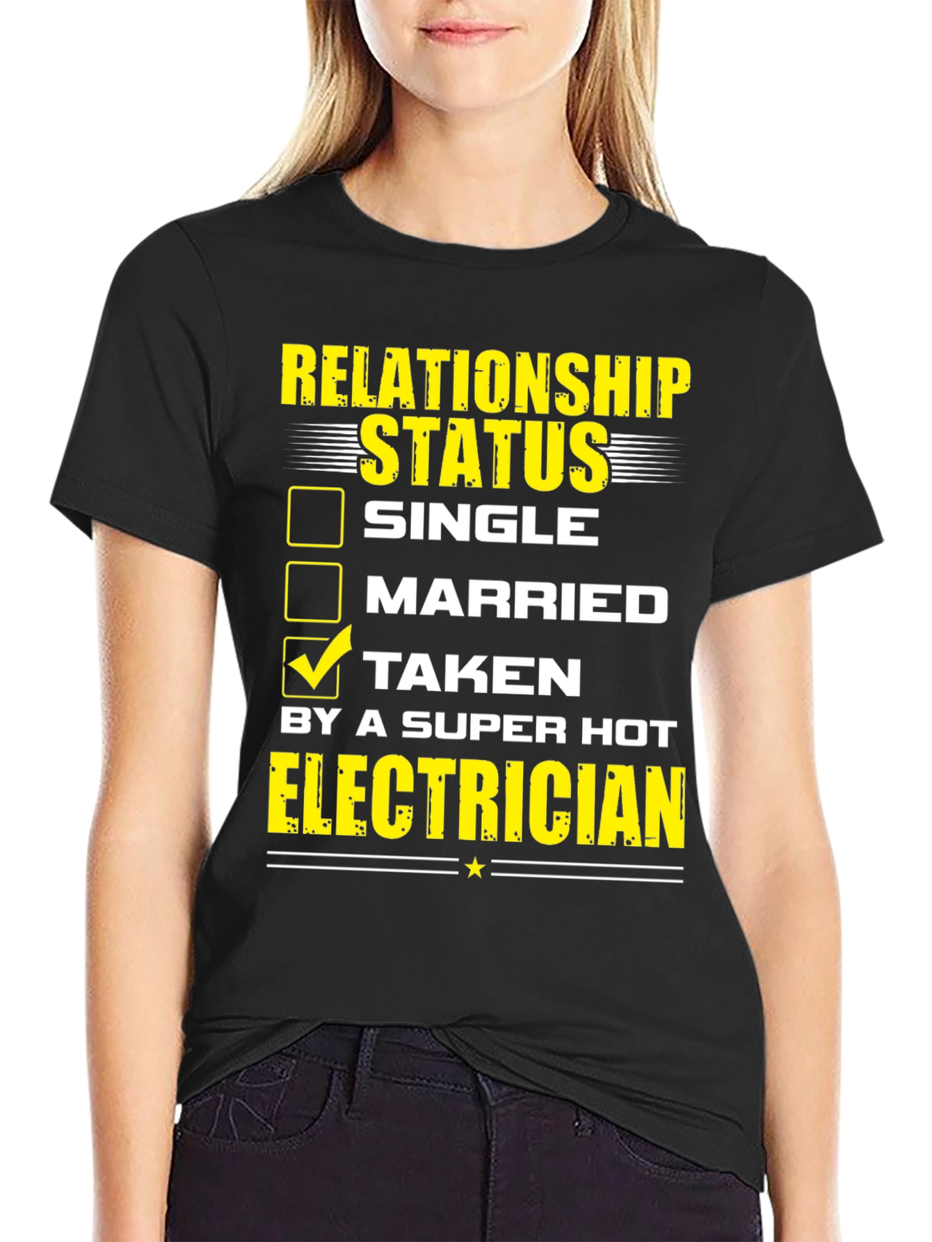 Taken by a Super Hot Electrician T-Shirt