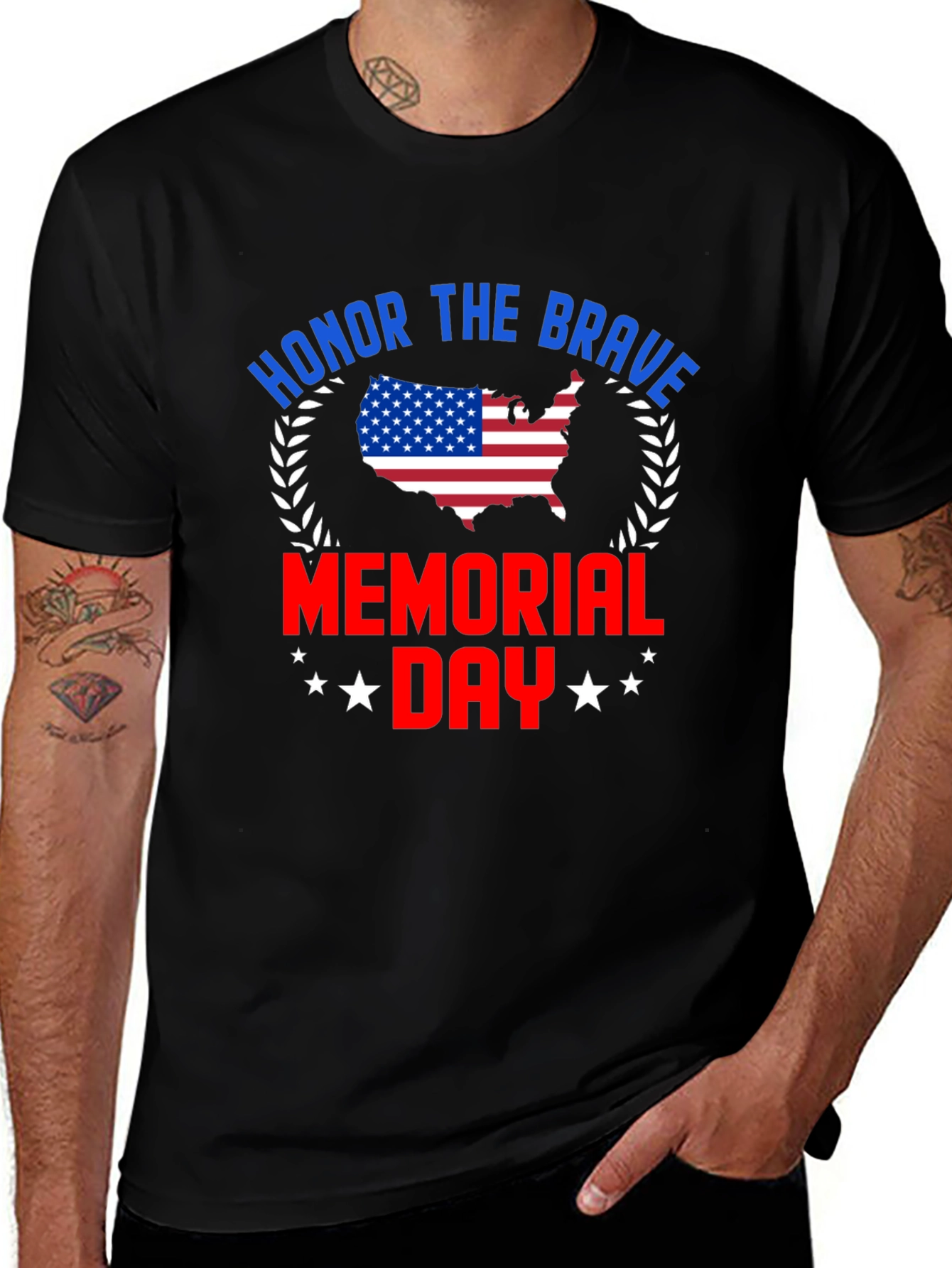 Honor the Brave Memorial Day Graphic Tee
