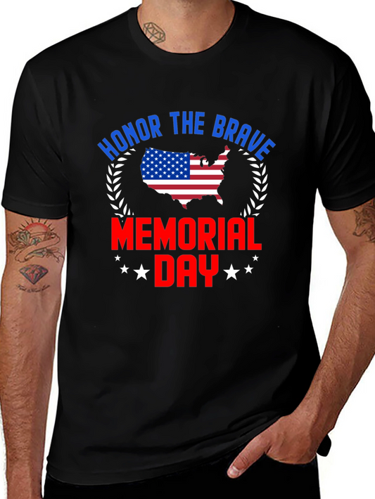 Honor the Brave Memorial Day Graphic Tee