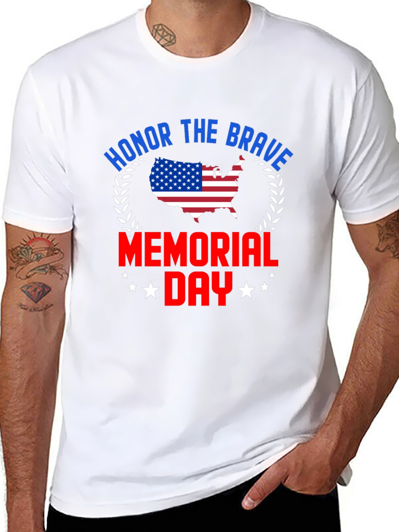 Honor the Brave Memorial Day Graphic Tee