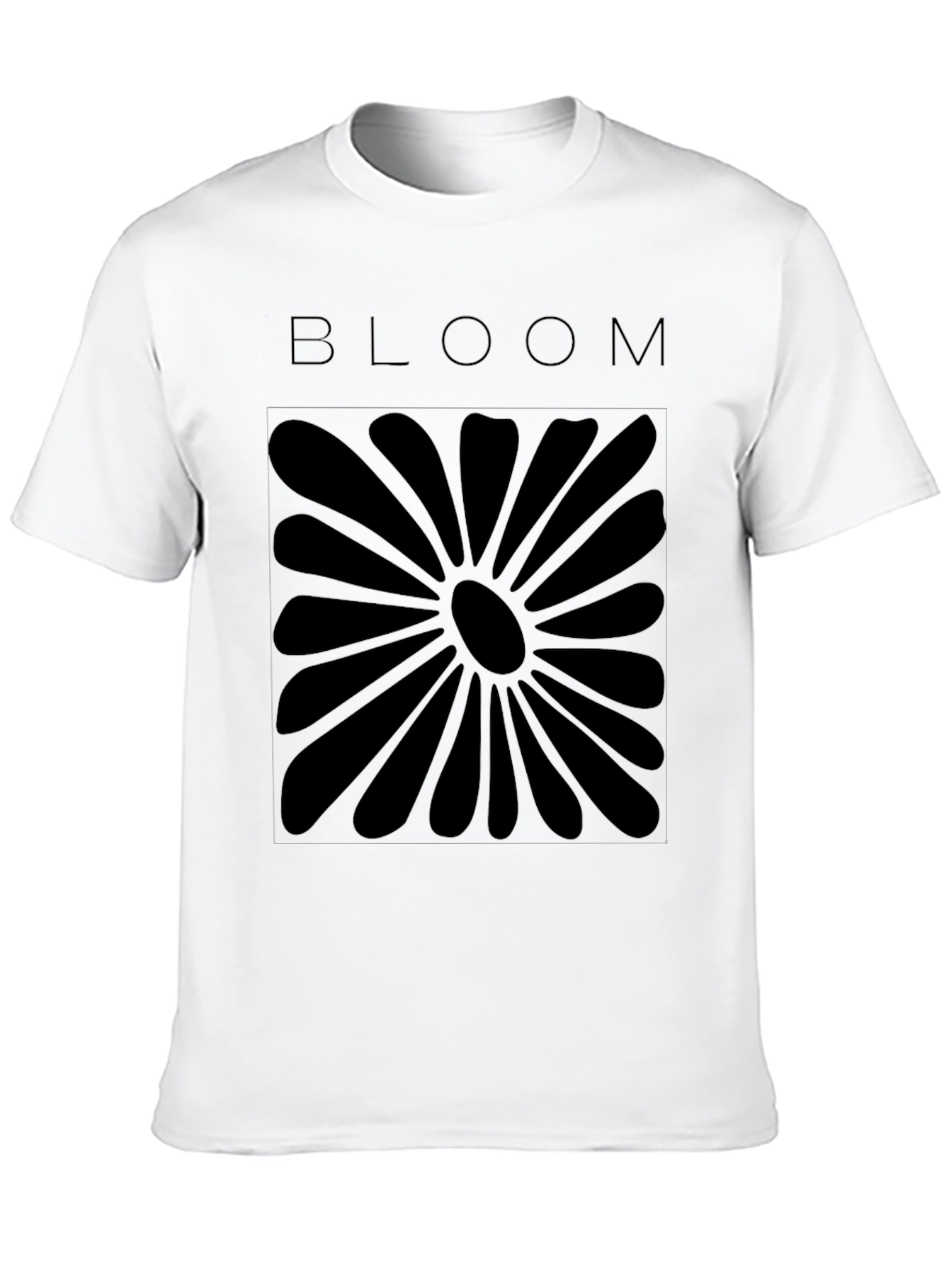 Bloom Graphic Tee - Soft Cotton Blend T-Shirt