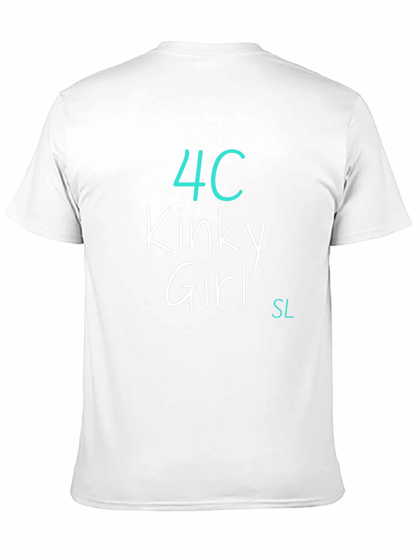 4C Kinky Girl T-Shirt - Black Tee