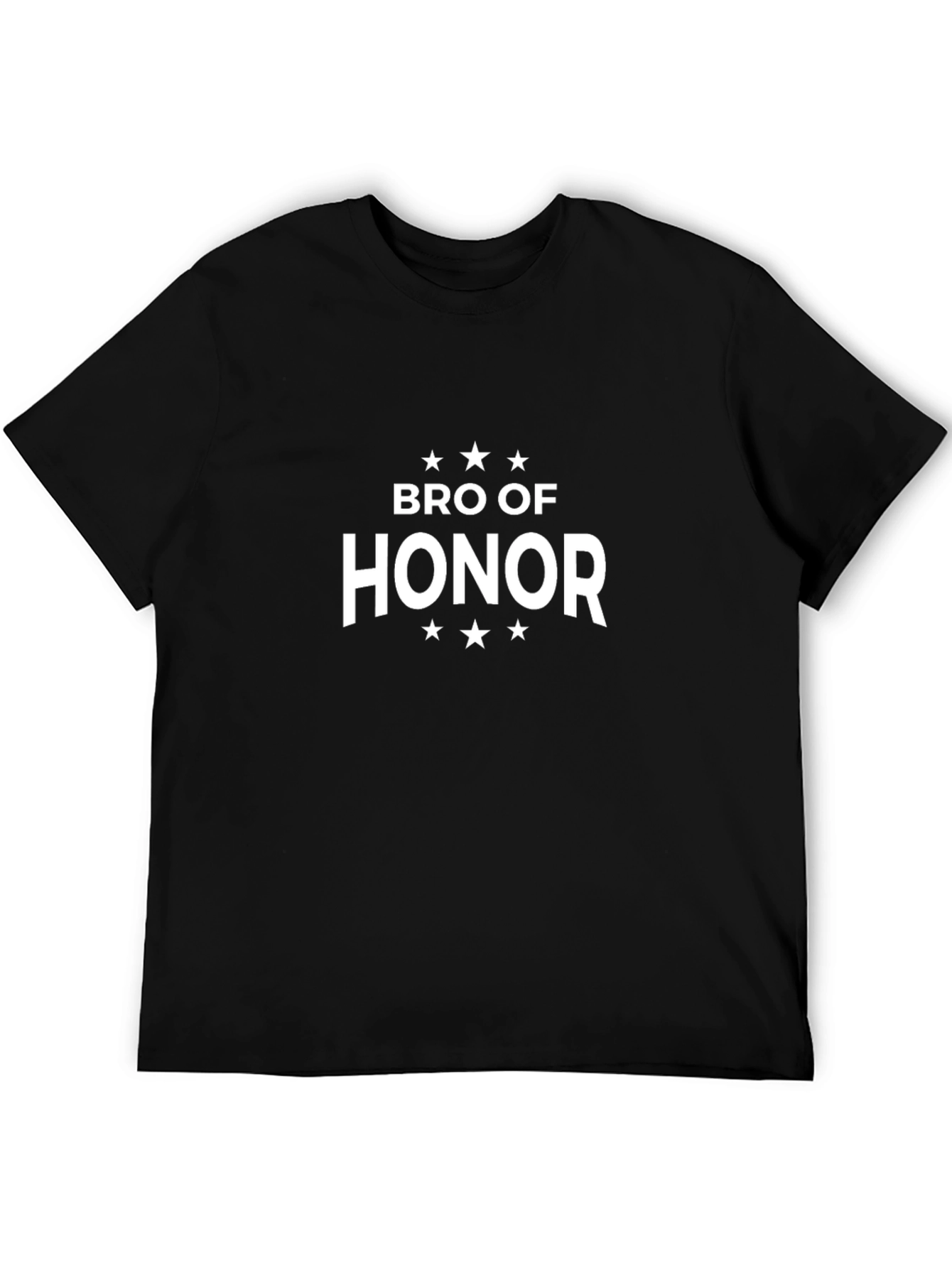 Bro of Honor T-Shirt - Grooms Entourage