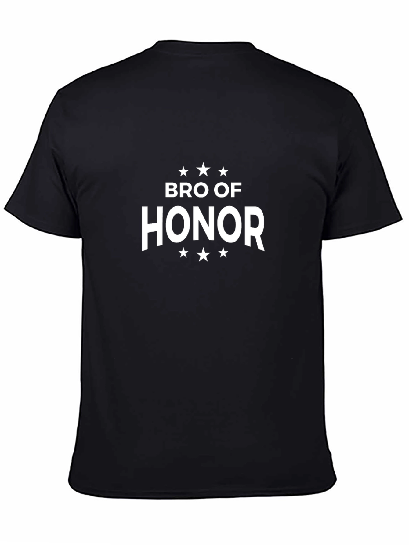 Bro of Honor T-Shirt - Grooms Entourage