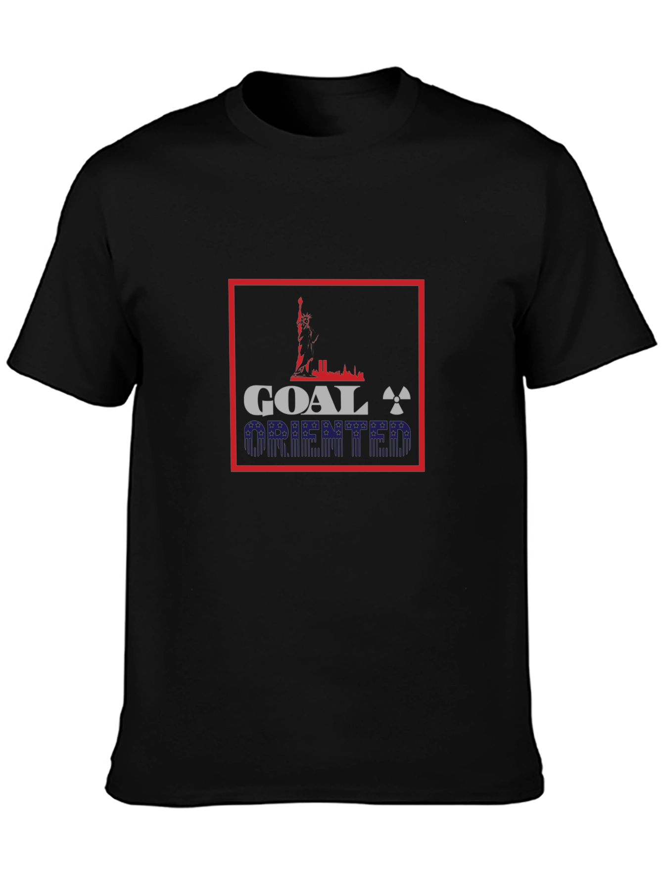 Goal Oriented Graphic T-Shirt - Black