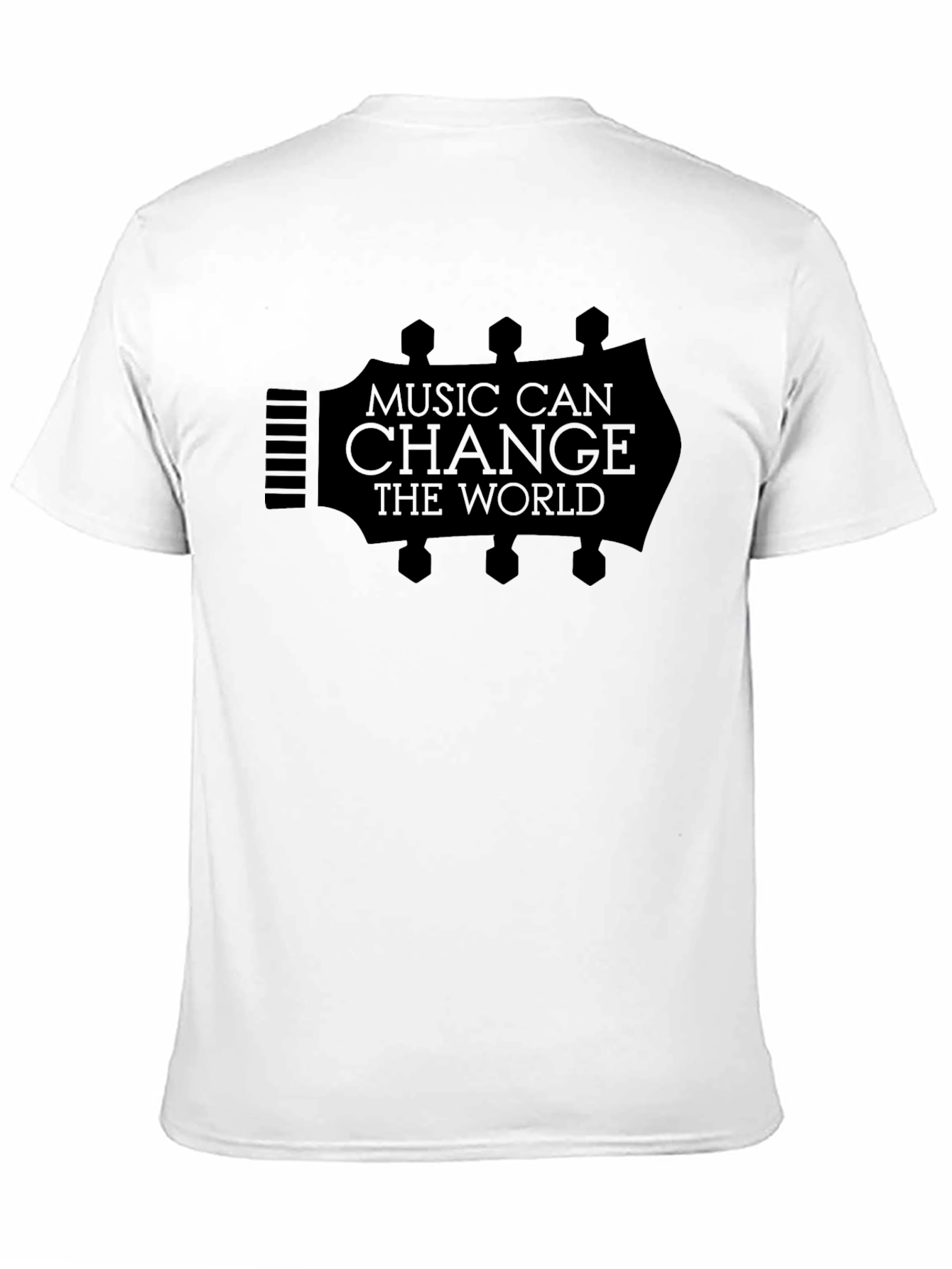 Music Can Change the World Tee - Black