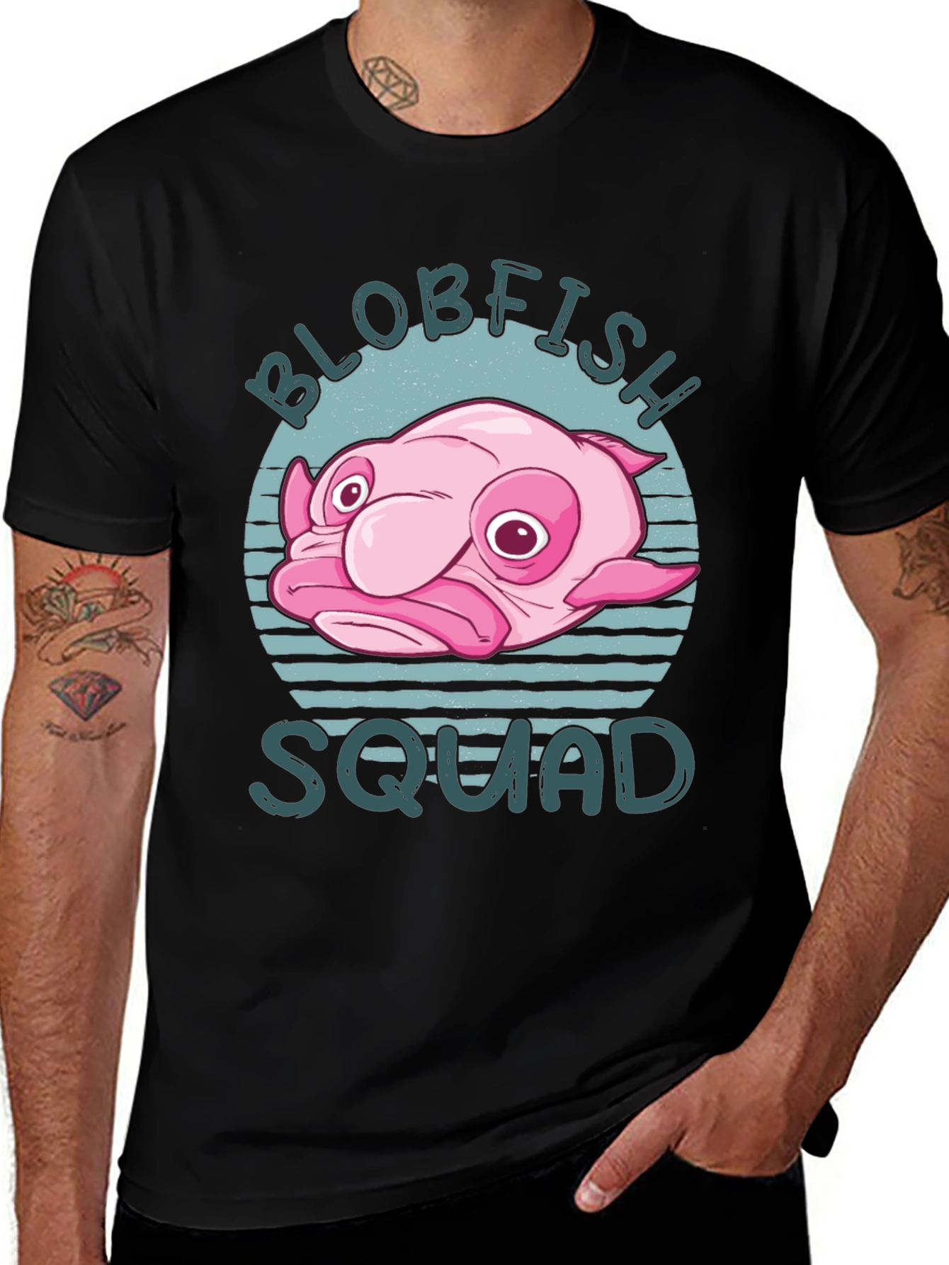 Blobfish Squad Graphic Tee