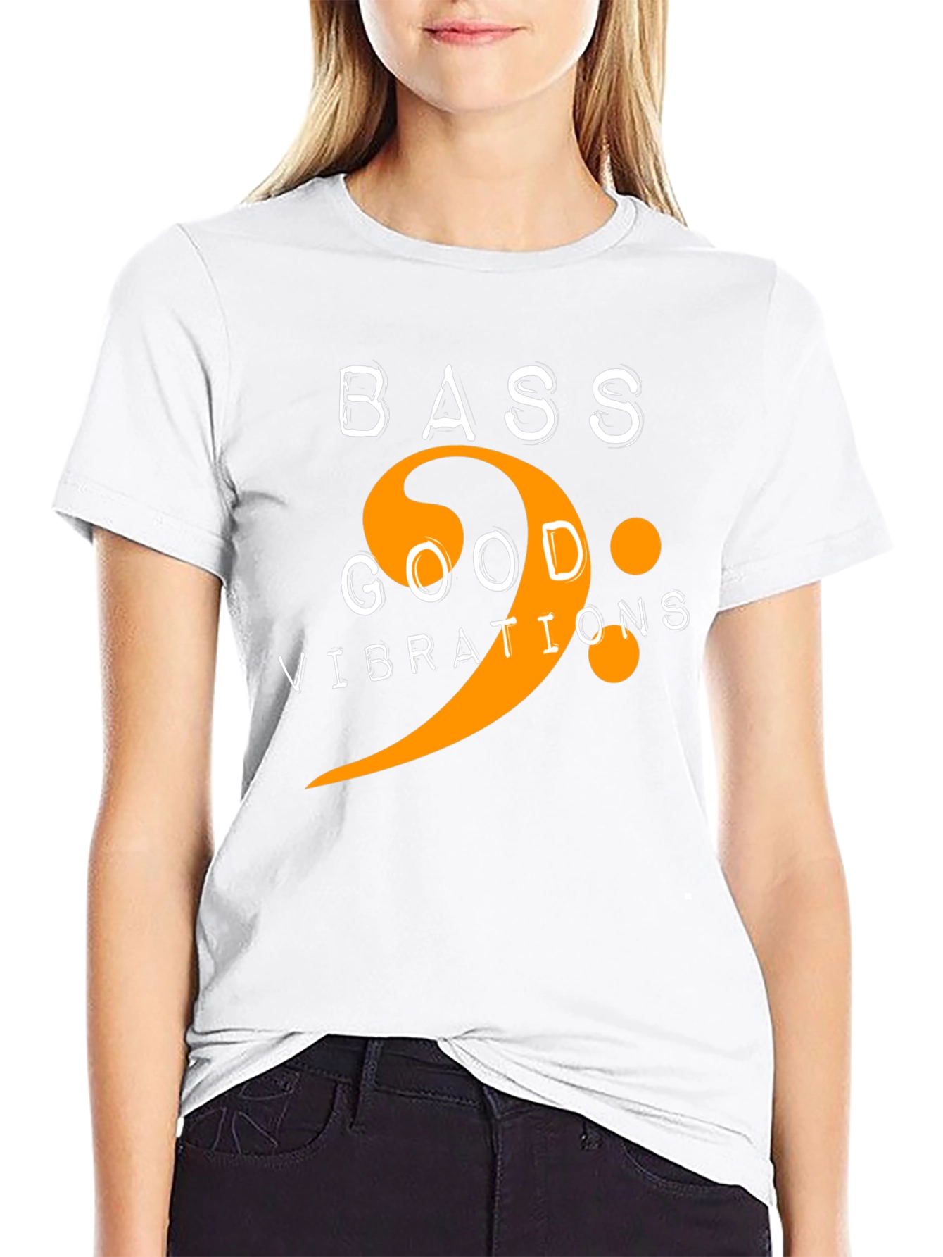 Bass Good Vibrations Graphic Tee - Music Lover Shirt