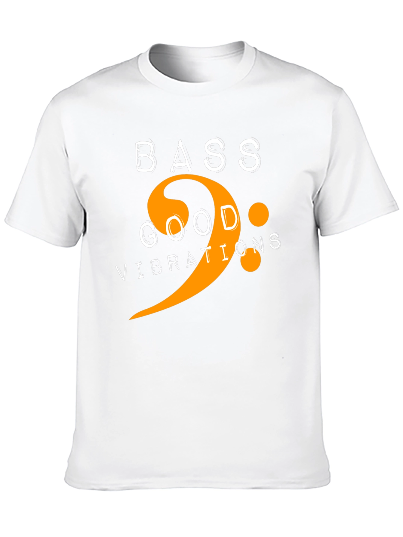 Bass Good Vibrations Graphic Tee - Music Lover Shirt