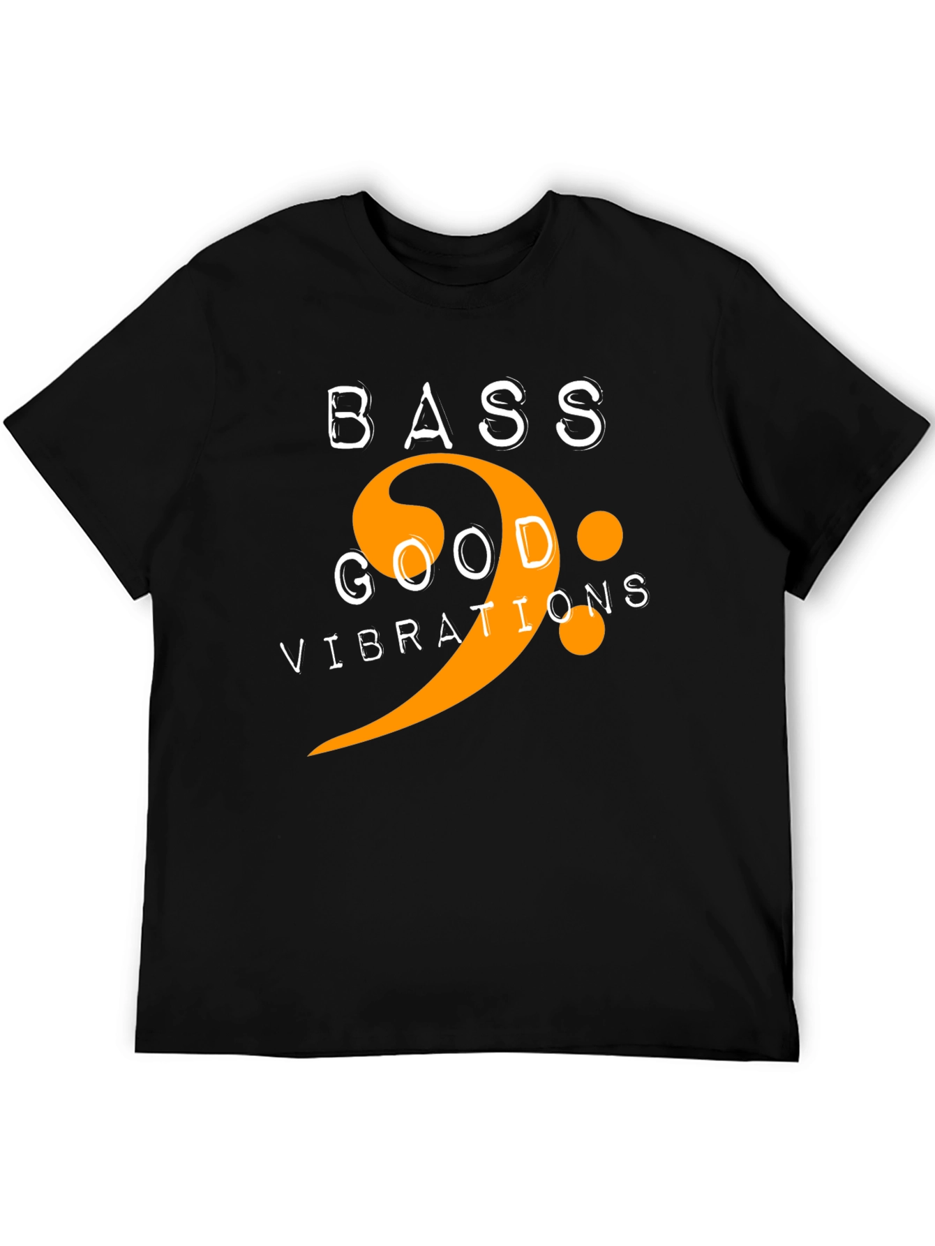 Bass Good Vibrations Graphic Tee - Music Lover Shirt