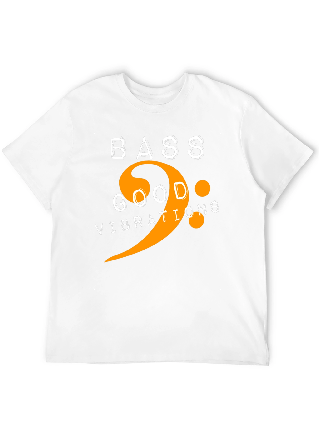 Bass Good Vibrations Graphic Tee - Music Lover Shirt