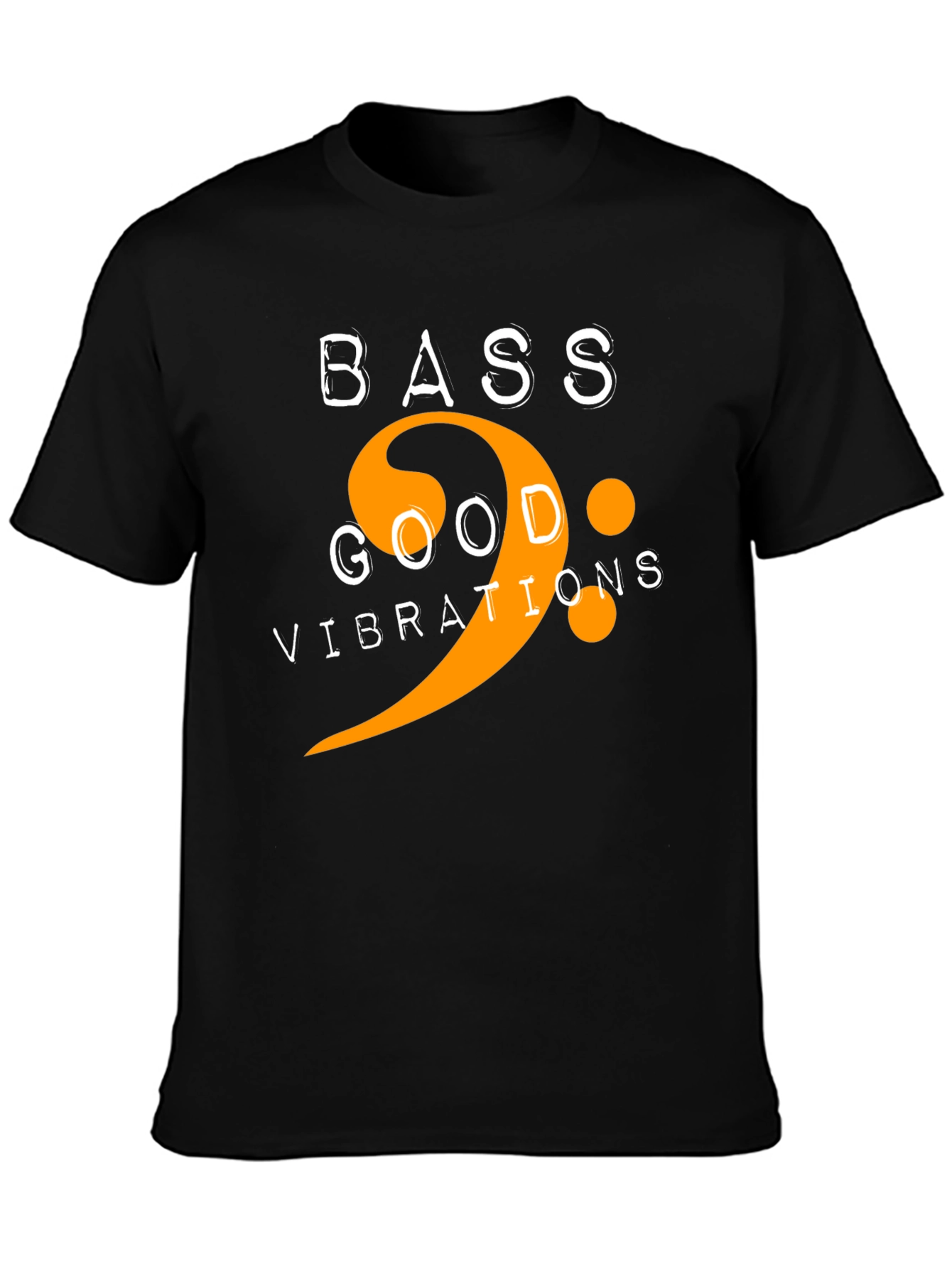 Bass Good Vibrations Graphic Tee - Music Lover Shirt