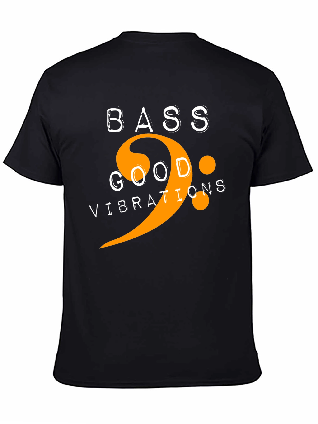 Bass Good Vibrations Graphic Tee - Music Lover Shirt