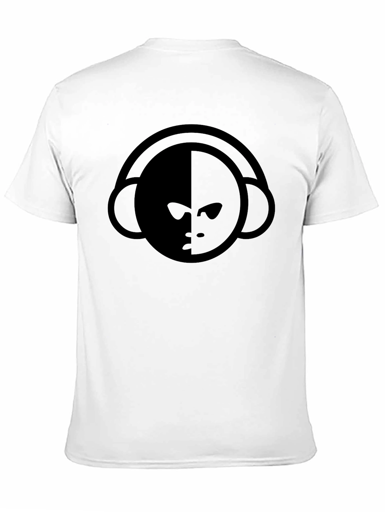Cool Graphic T-Shirt - Black Crew Neck Tee