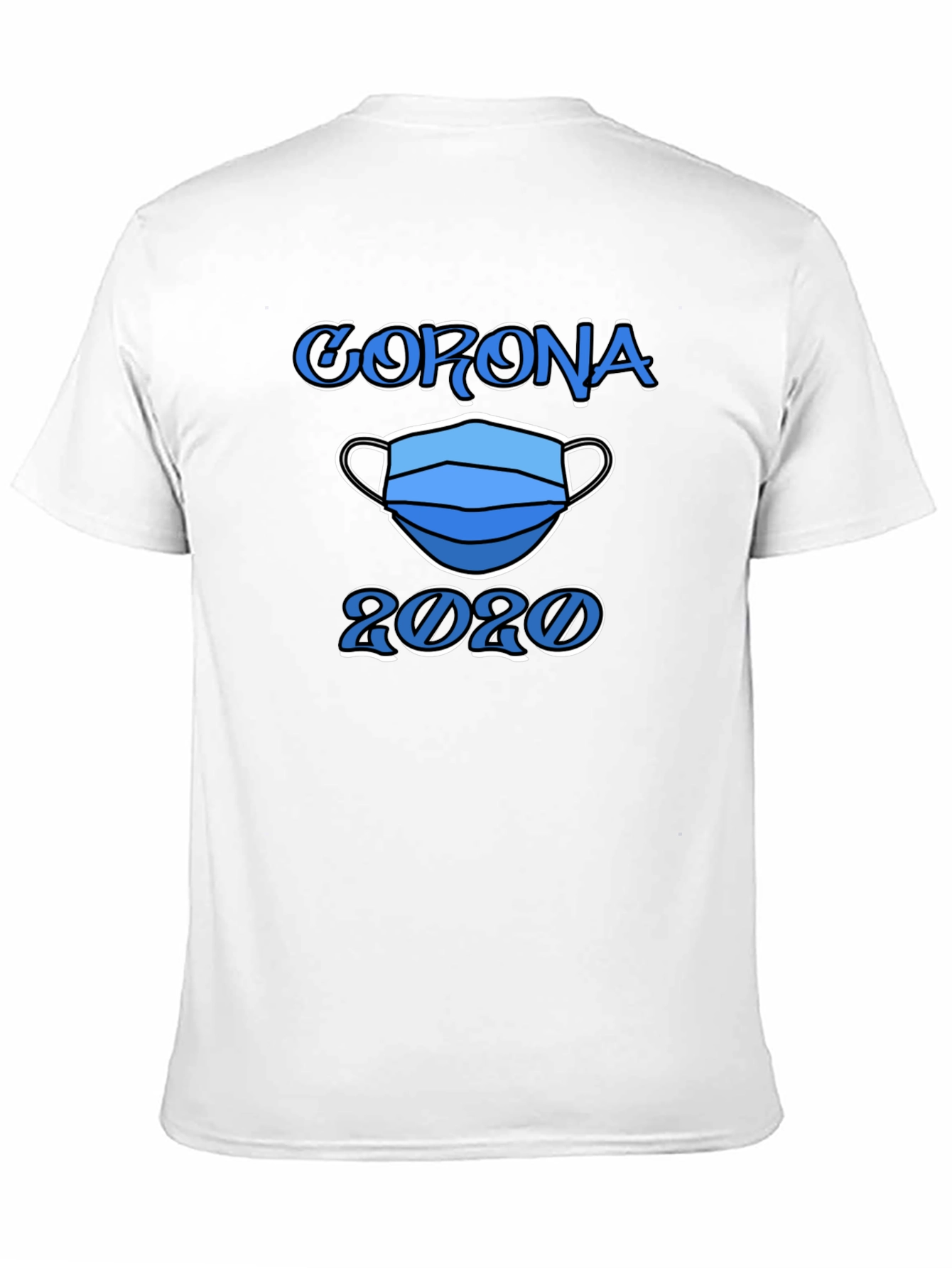Corona 2020 Face Mask Graphic T-Shirt