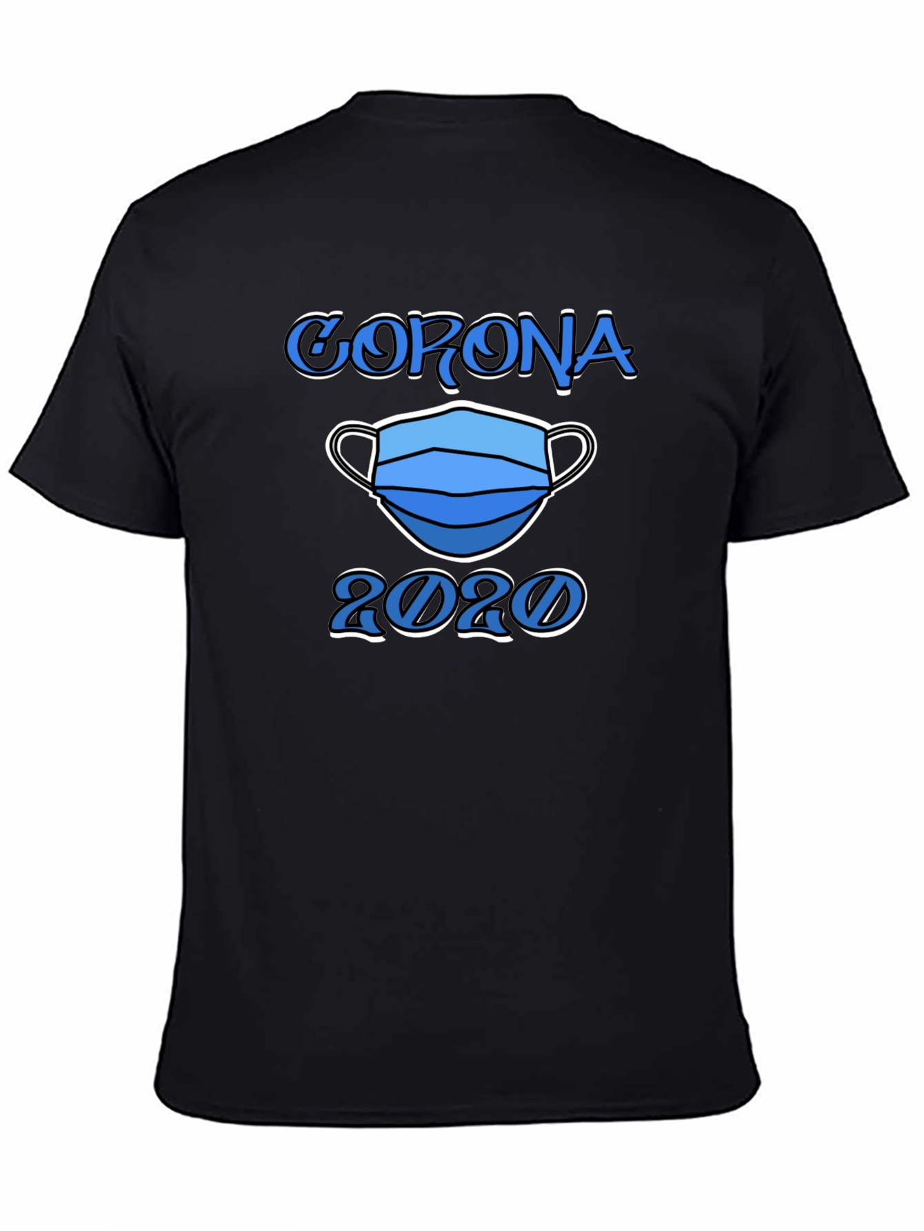 Corona 2020 Face Mask Graphic T-Shirt