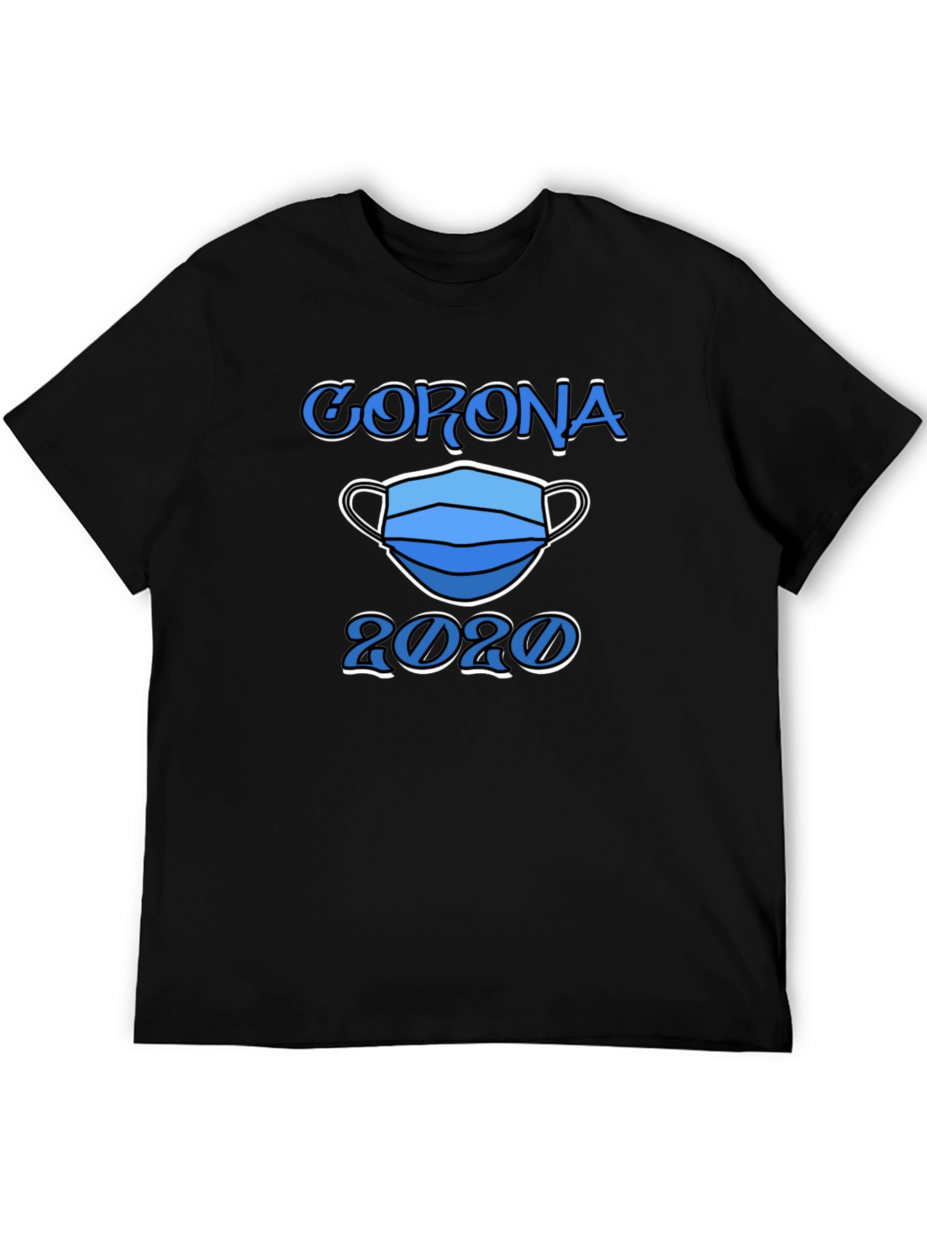 Corona 2020 Face Mask Graphic T-Shirt