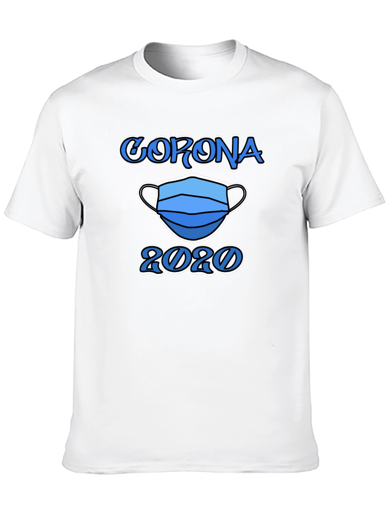 Corona 2020 Face Mask Graphic T-Shirt