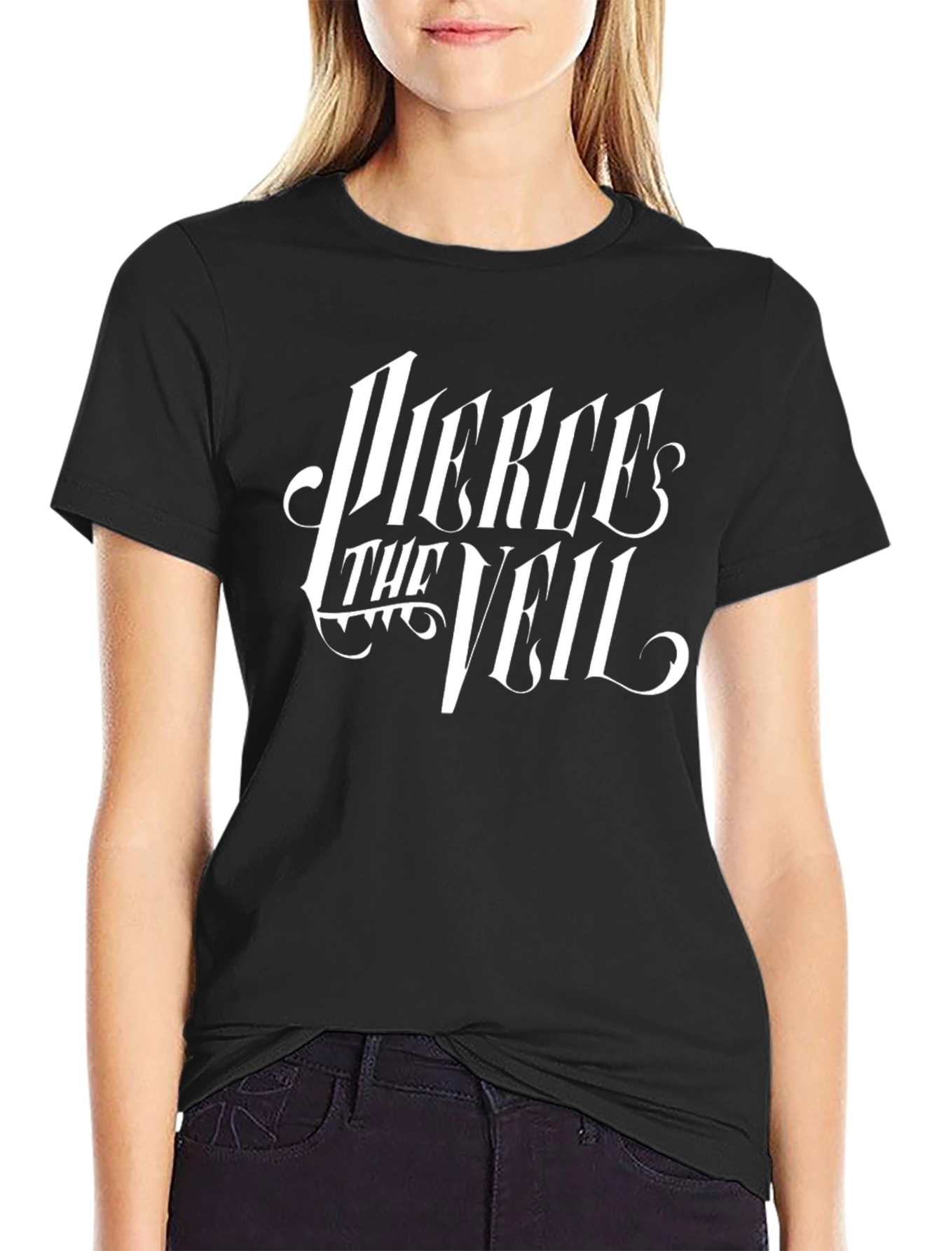 Pierce The Veil Black Graphic Tee