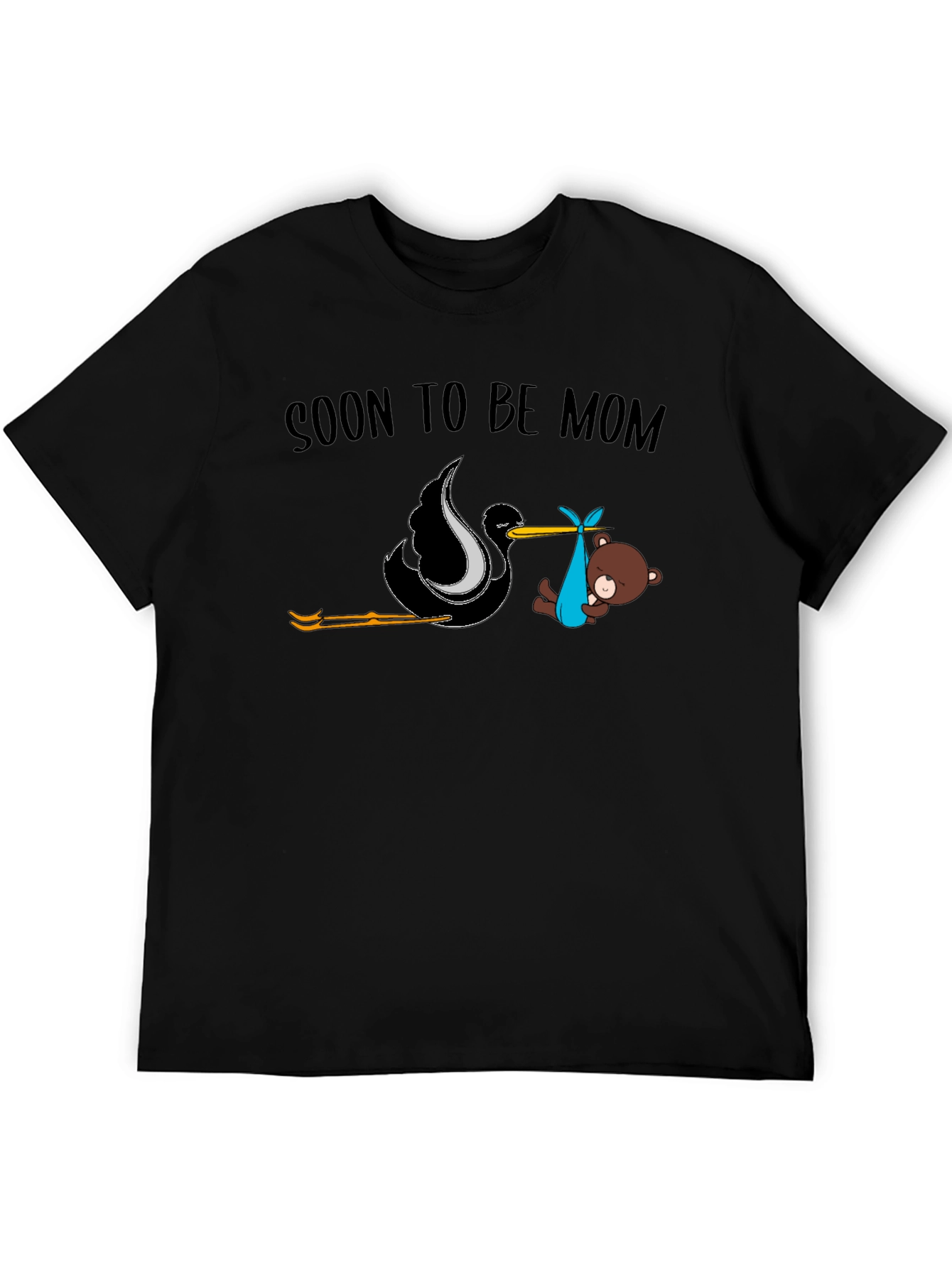 Soon To Be Mom Stork Unisex T-Shirt