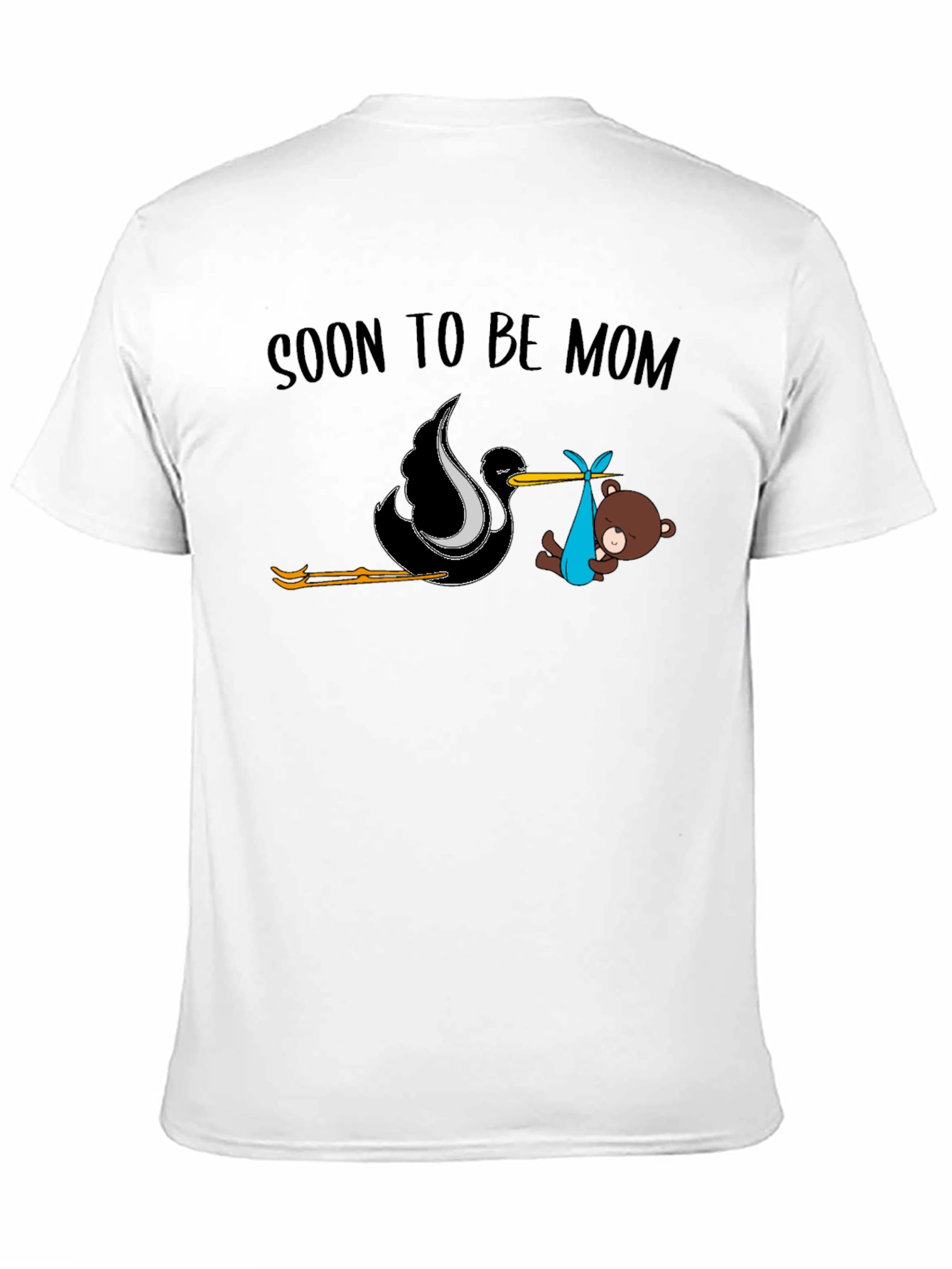 Soon To Be Mom Stork Unisex T-Shirt