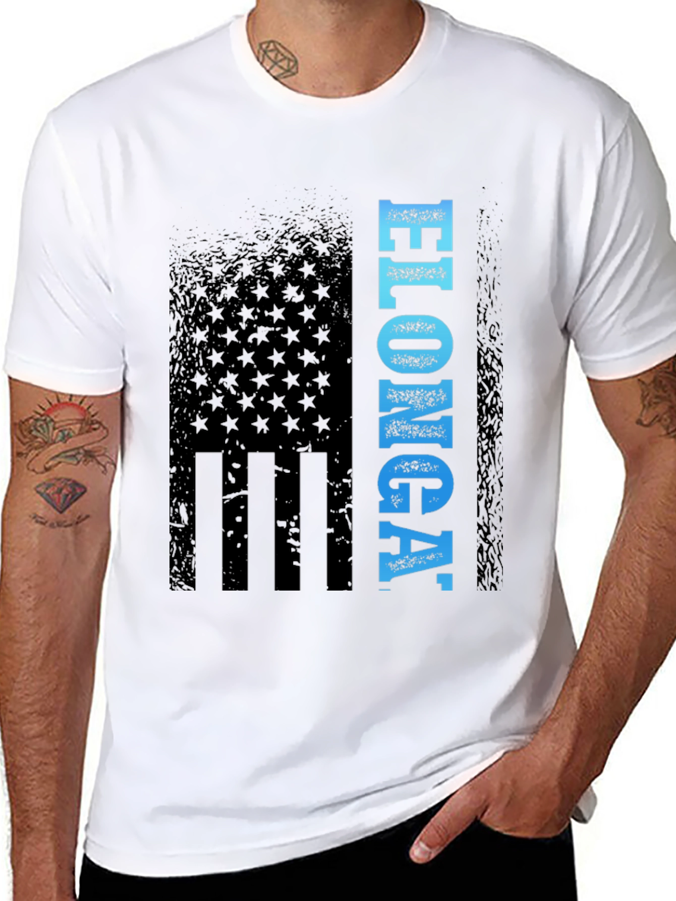 Patriotic ELON GA T-Shirt - Menswear