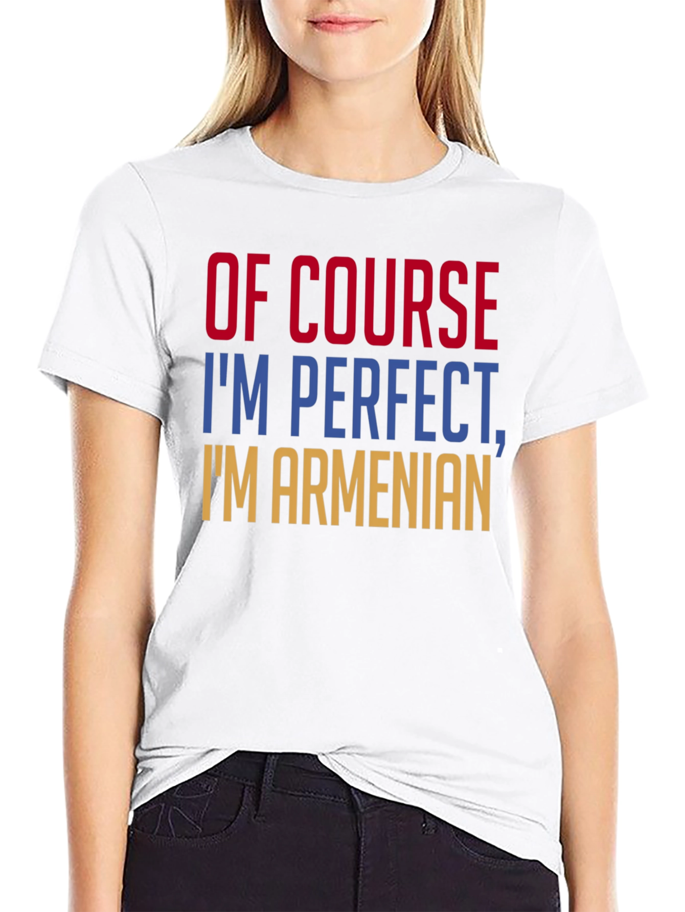 Of Course Im Perfect Im Armenian T-Shirt