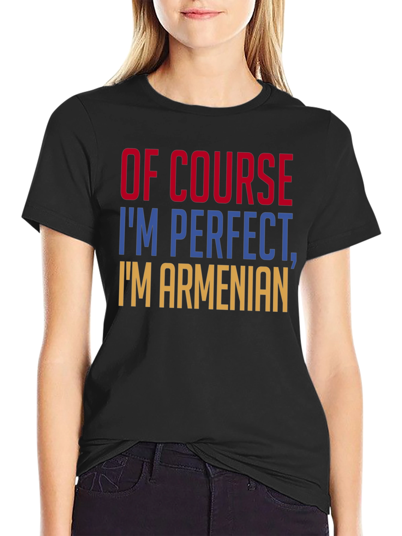 Of Course Im Perfect Im Armenian T-Shirt