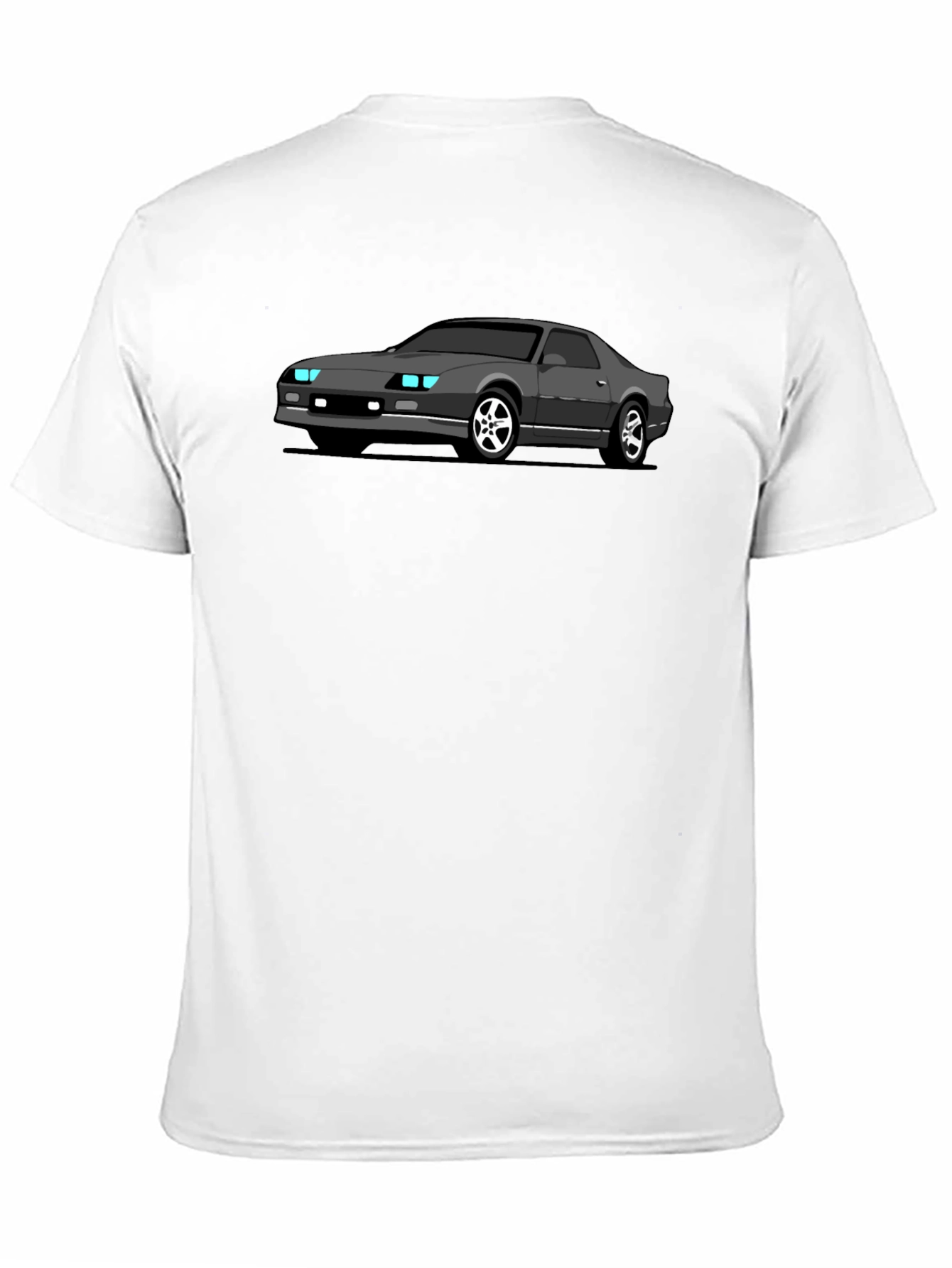 Retro Car Graphic Tee - Black