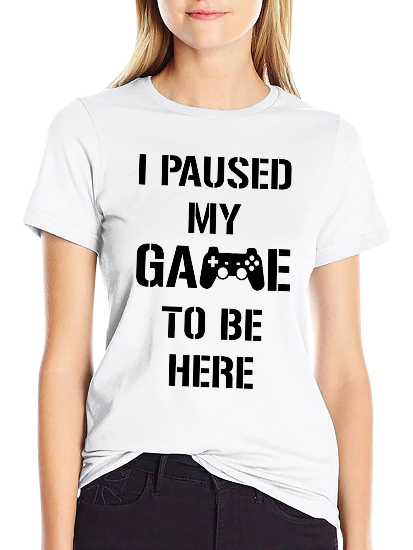 Gamer T-Shirt - I Paused My Game