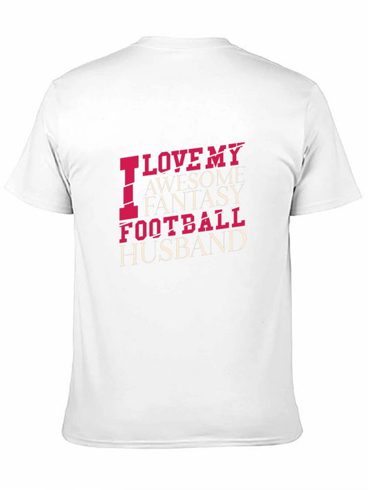 Funny Football Husband T-Shirt