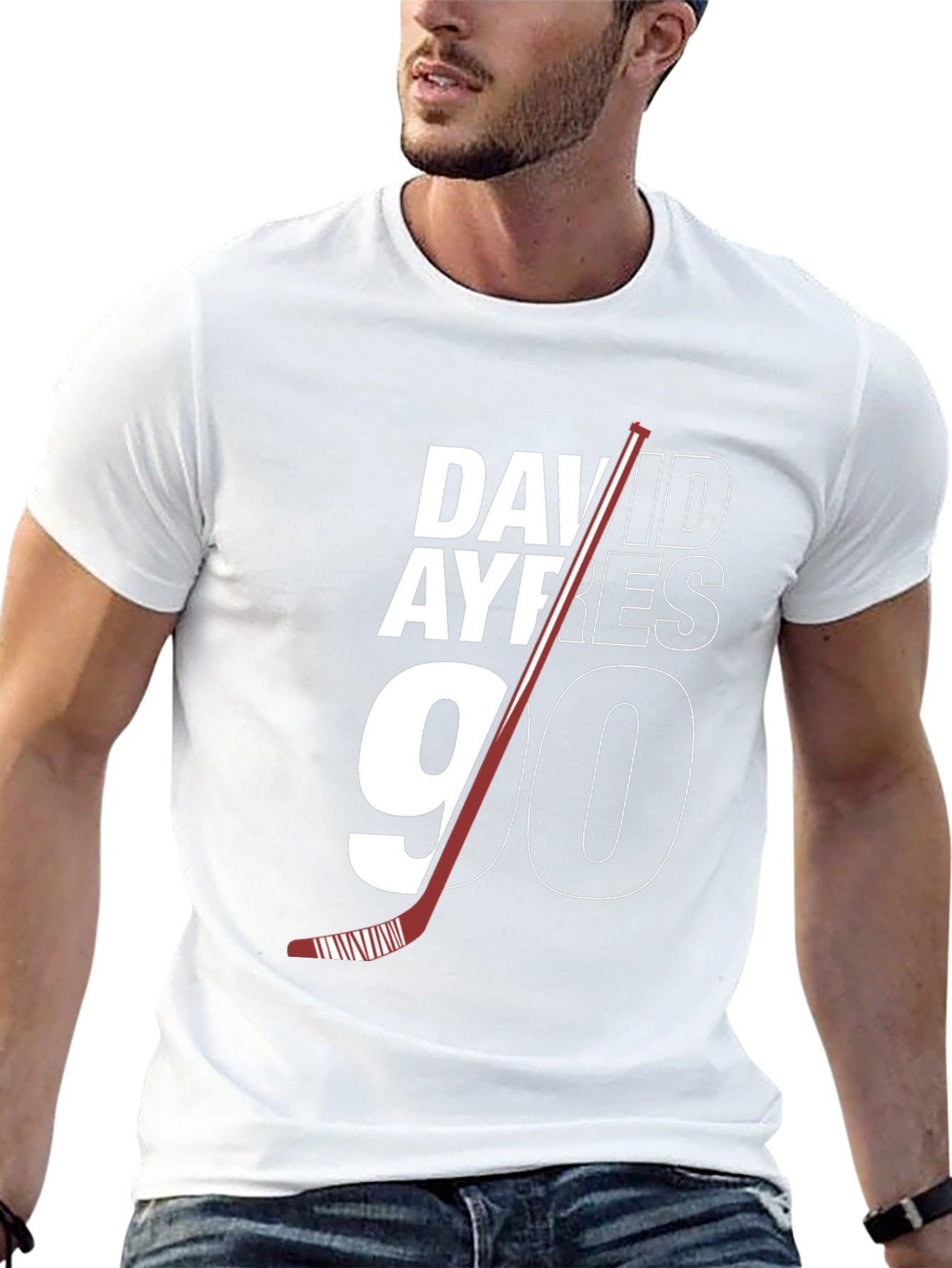 David Ayres 90 Hockey T-Shirt