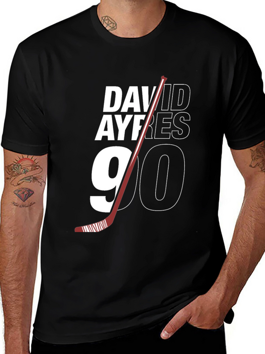 David Ayres 90 Hockey T-Shirt