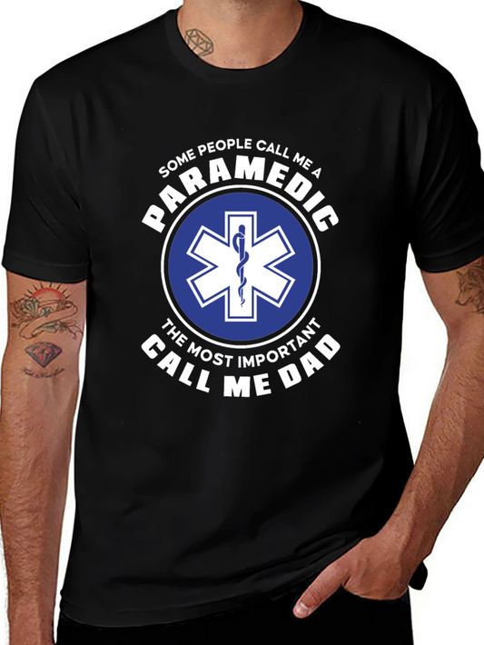 Paramedic Dad T-Shirt - Gift for First Responders