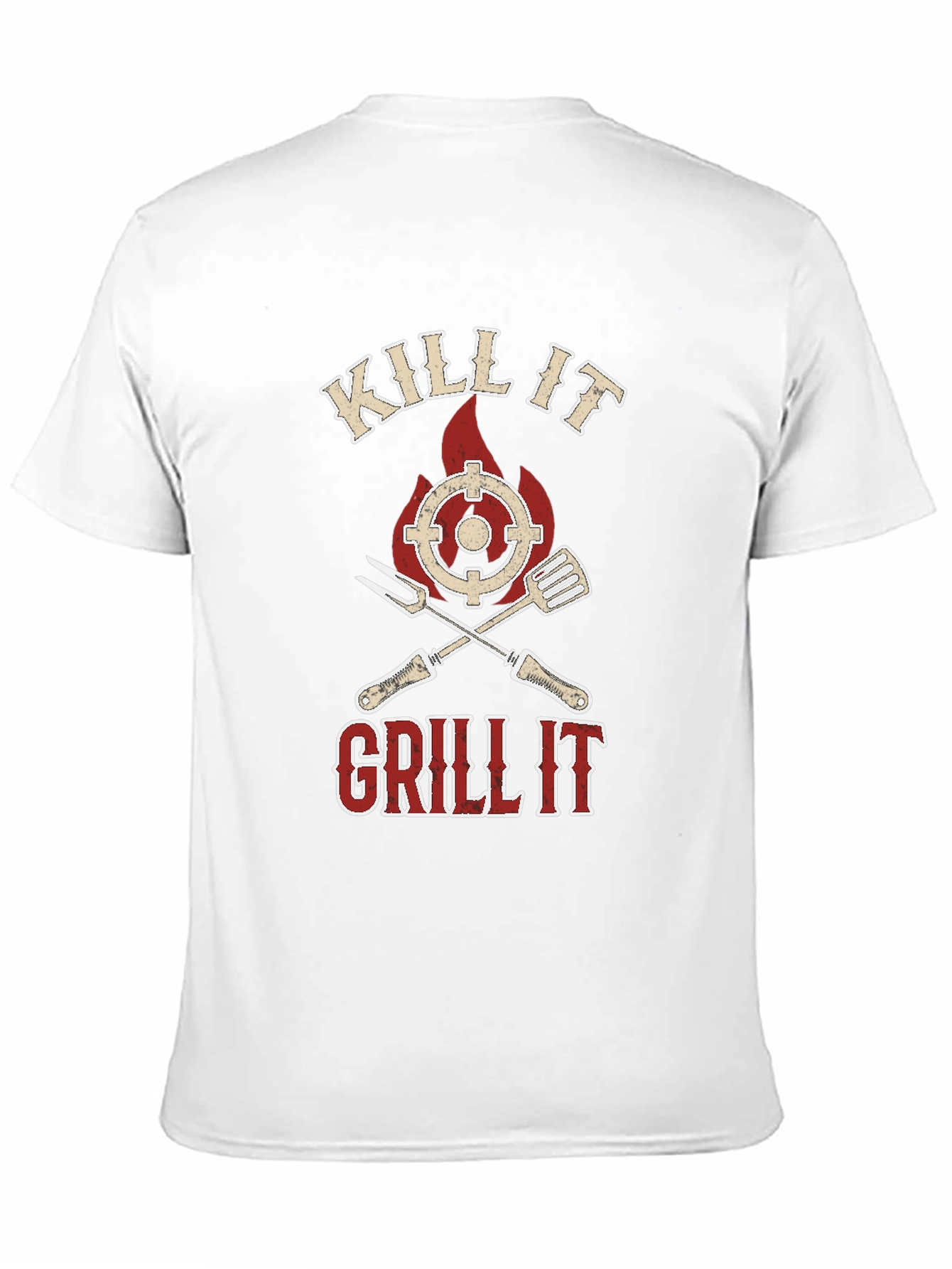 Kill It Grill It T-Shirt BBQ Summer Fun
