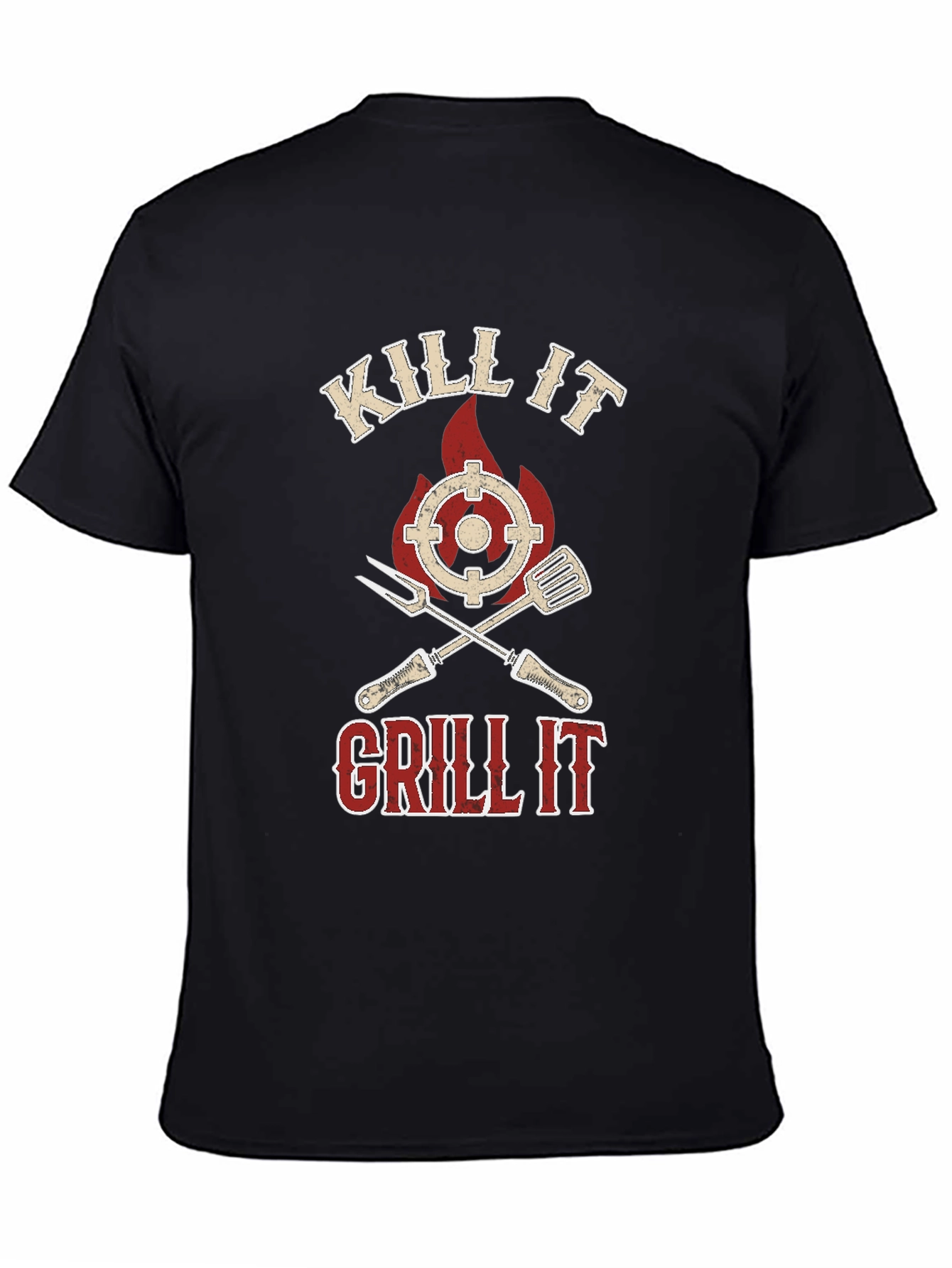 Kill It Grill It T-Shirt BBQ Summer Fun